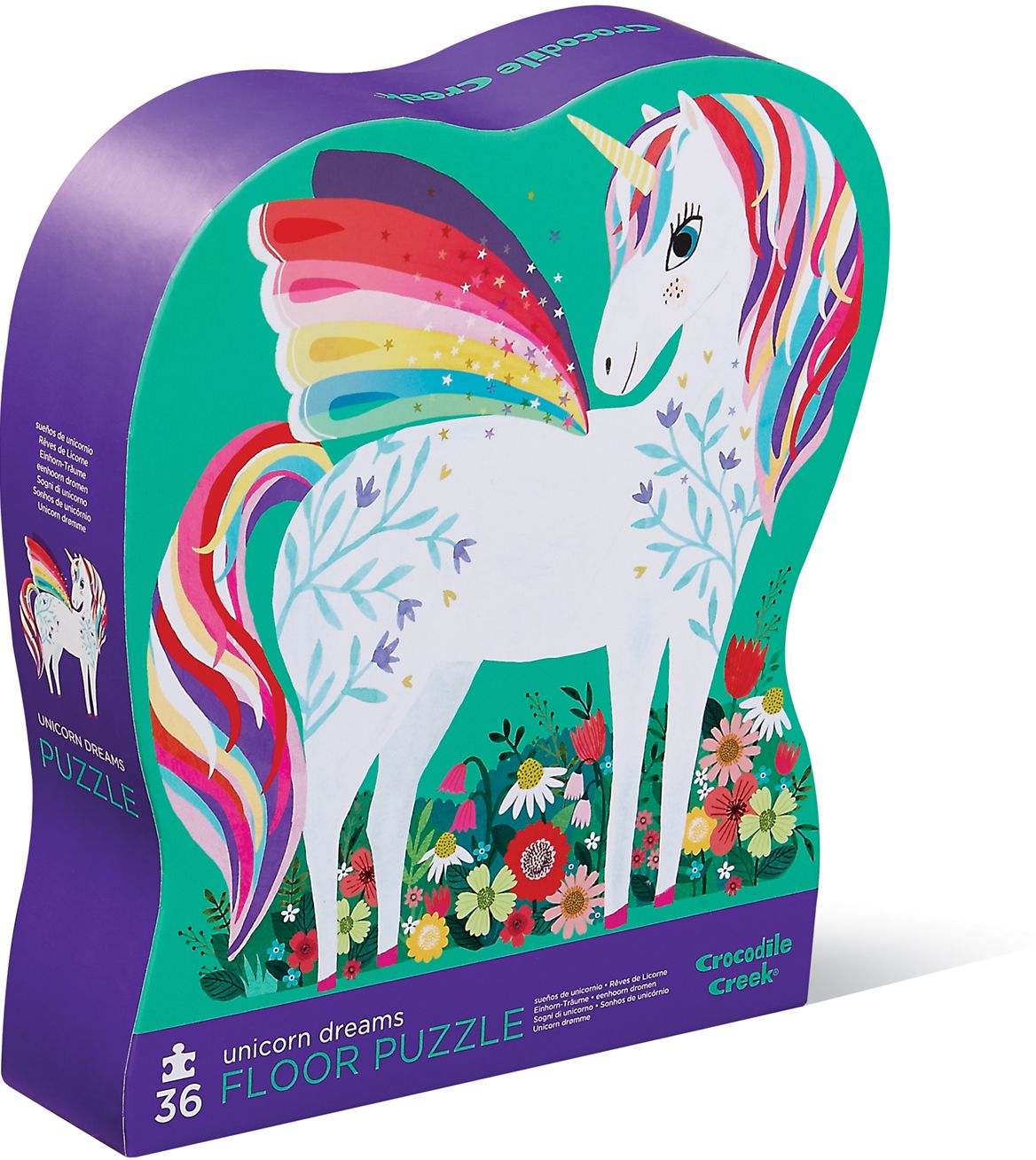 36-Pc Puzzle: Unicorn Dreams - Crocodile Creek