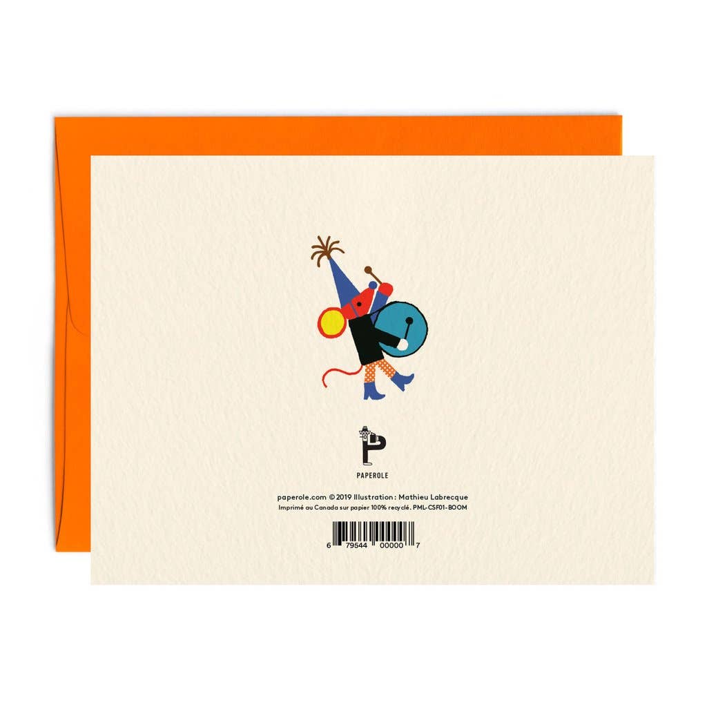 BOOM — Greeting card