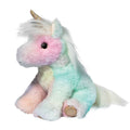 Kylie Rainbow Unicorn Mini Soft plush stuffed animal by Douglas Cuddle Toys