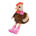 Cowgirl Chicken plush stuffed animal by Douglas Cuddle Toys