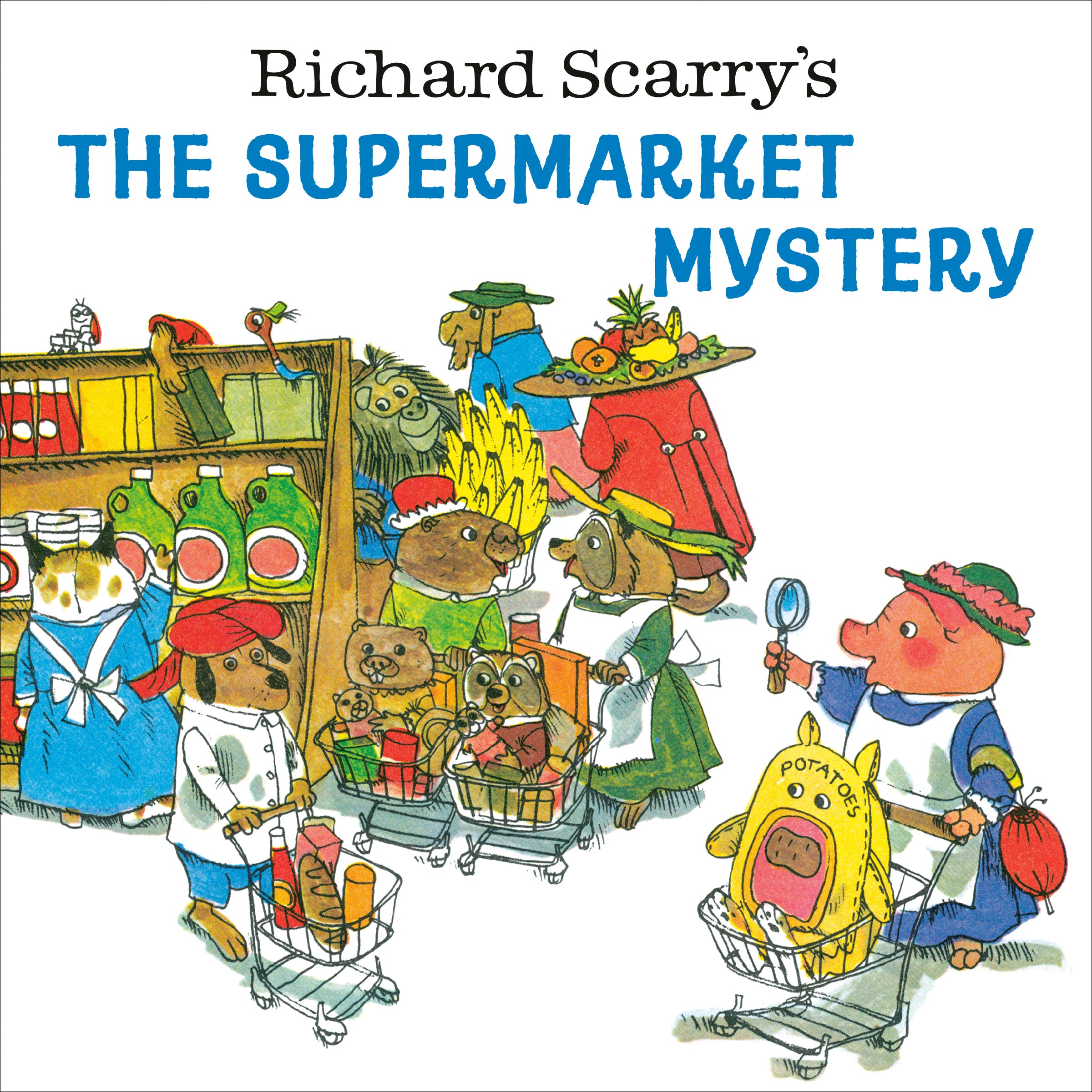 Richard Scarry's The Supermarket Mystery by Richard Scarry — Paperback
