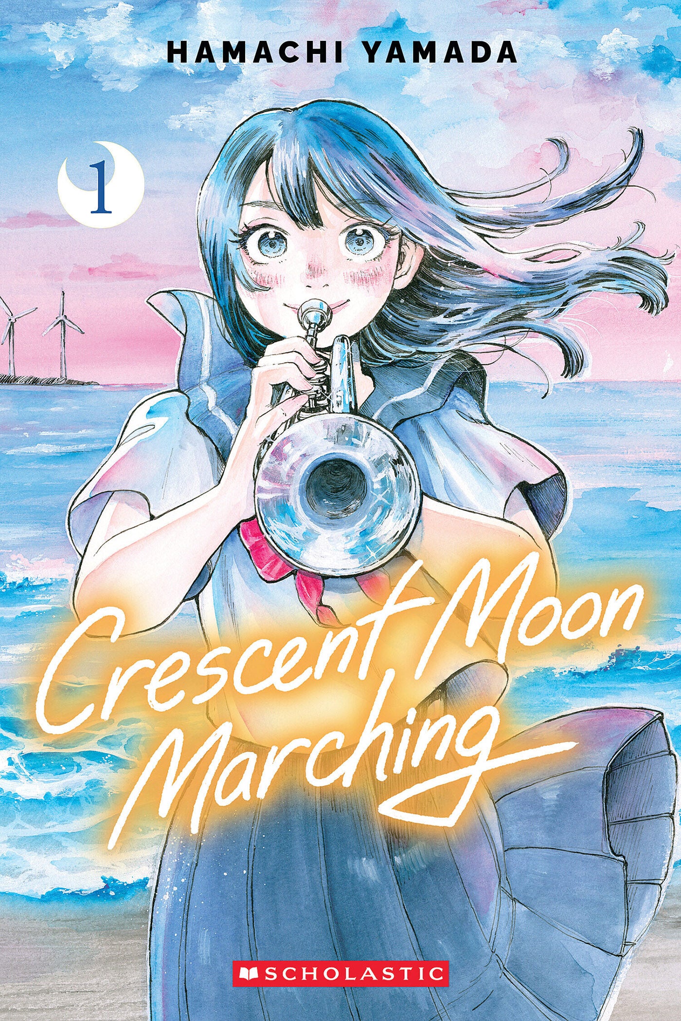Crescent Moon Marching (Volume 1) by Hamachi Yamada — Paperback