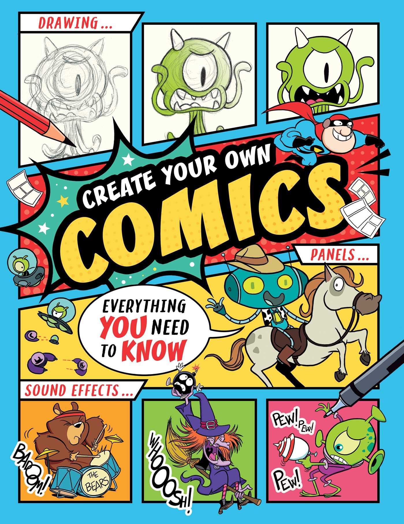 Create Your Own Comics! by Ned Hartley — Paperback