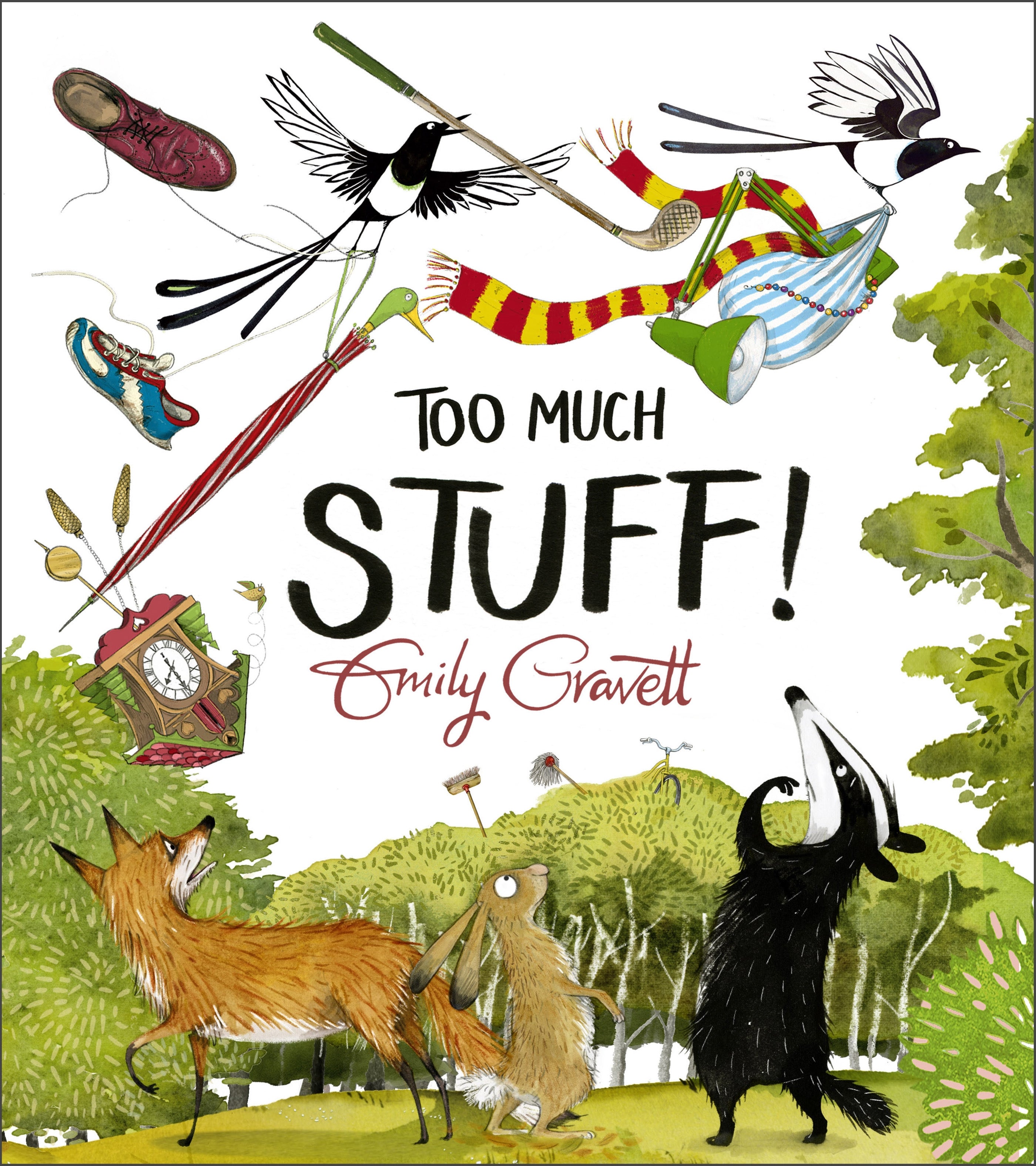 Too Much Stuff by Emily Gravett — Hardback