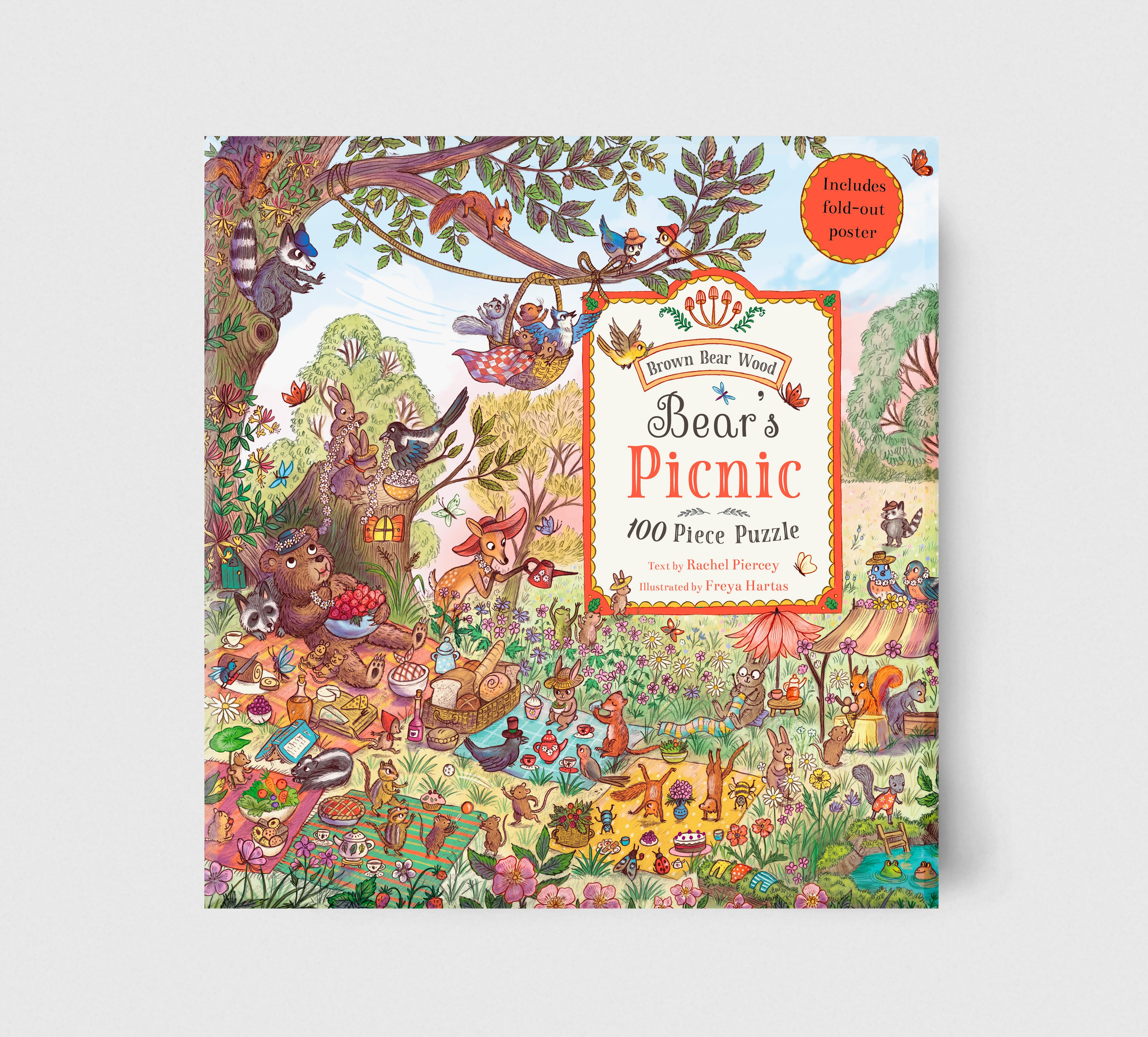Bear's Picnic Puzzle by Rachel Piercey — Puzzle