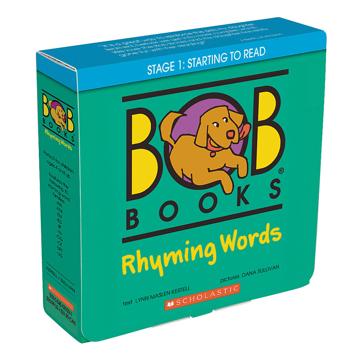 Bob Books - Rhyming Words Box Set of 10 Paperbacks | Decodable Phonics Books, Ages 4 and up, Kindergarten, Flashcards (Stage 