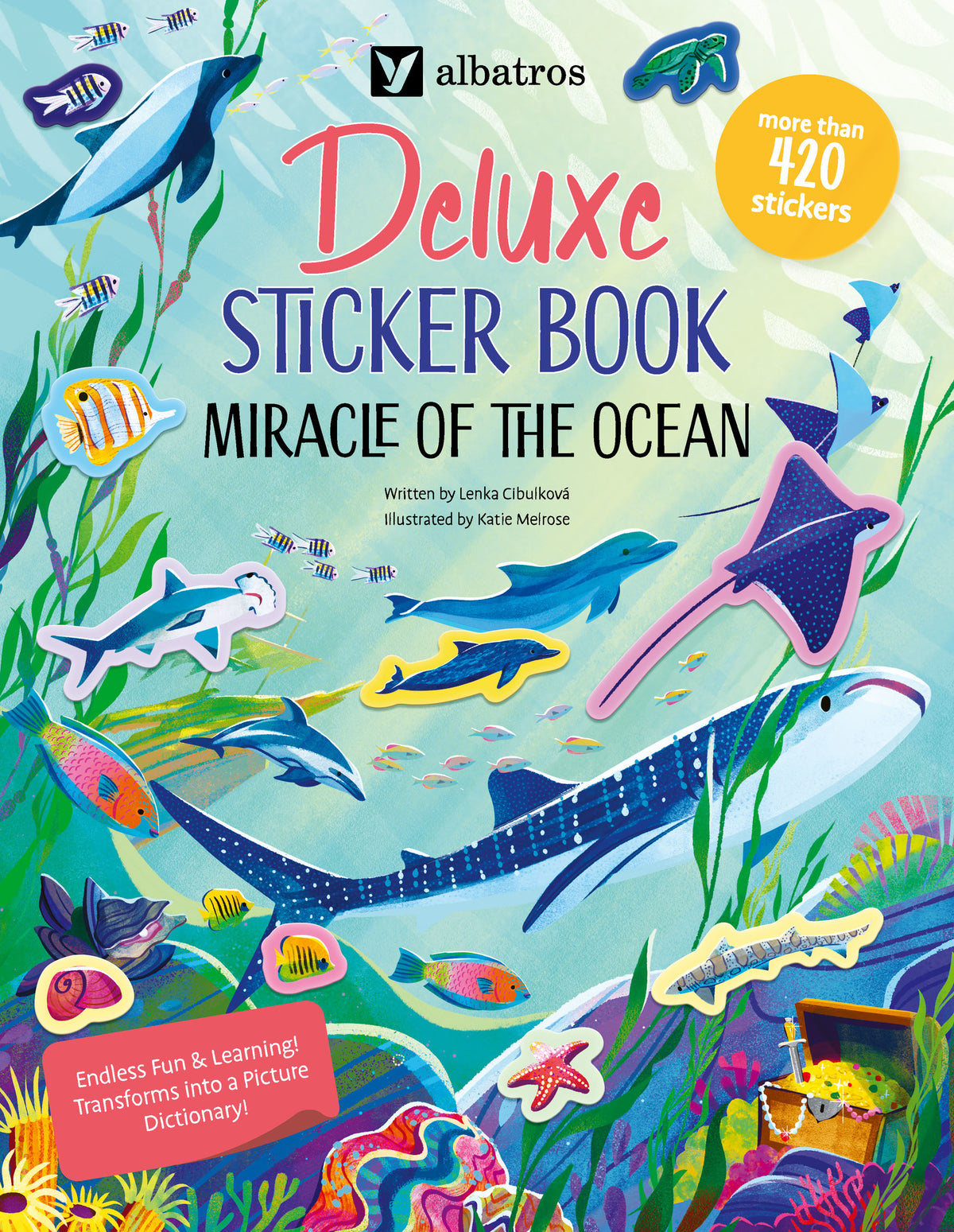 Deluxe Sticker Book: Miracle of the Ocean