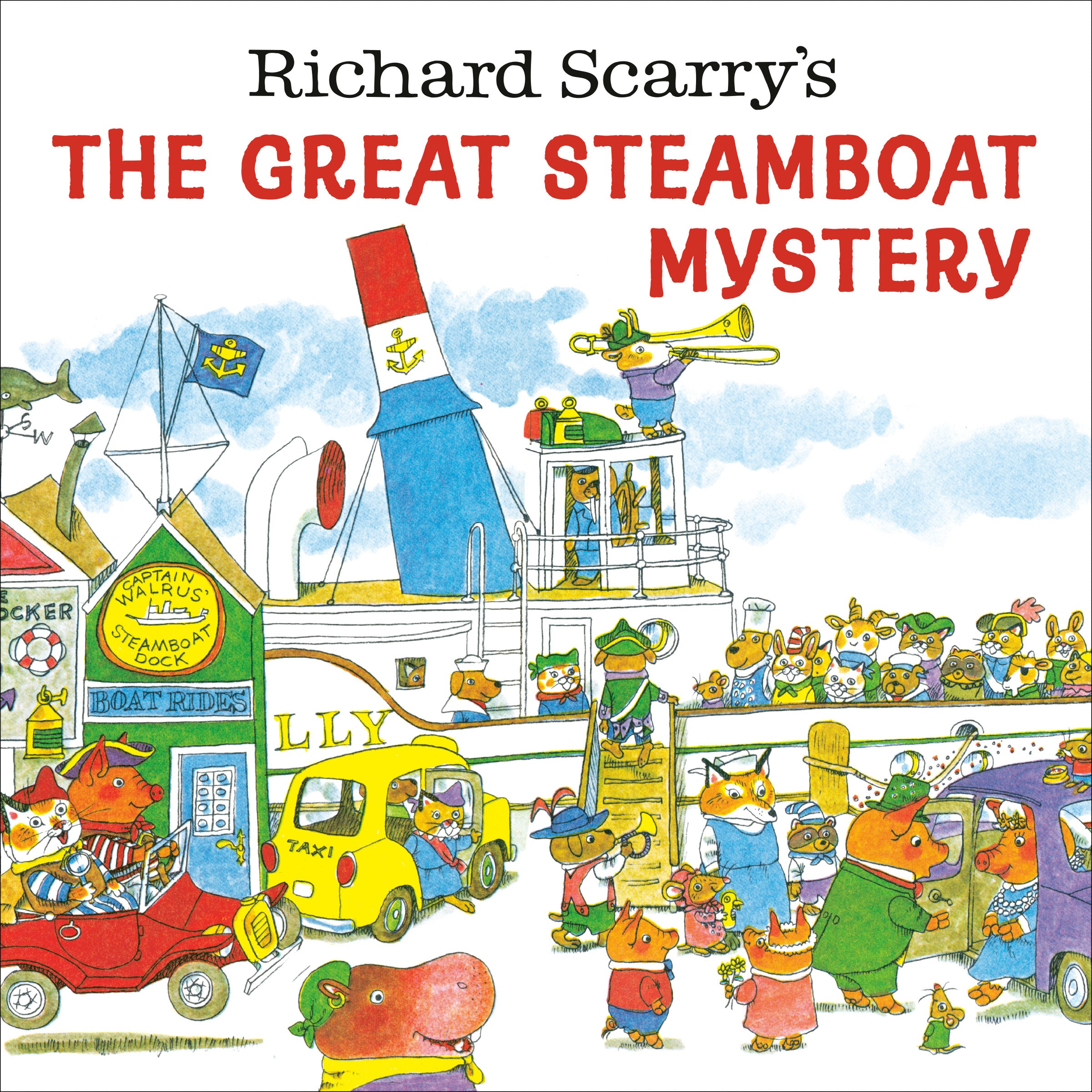Richard Scarry's The Great Steamboat Mystery by Richard Scarry — Paperback