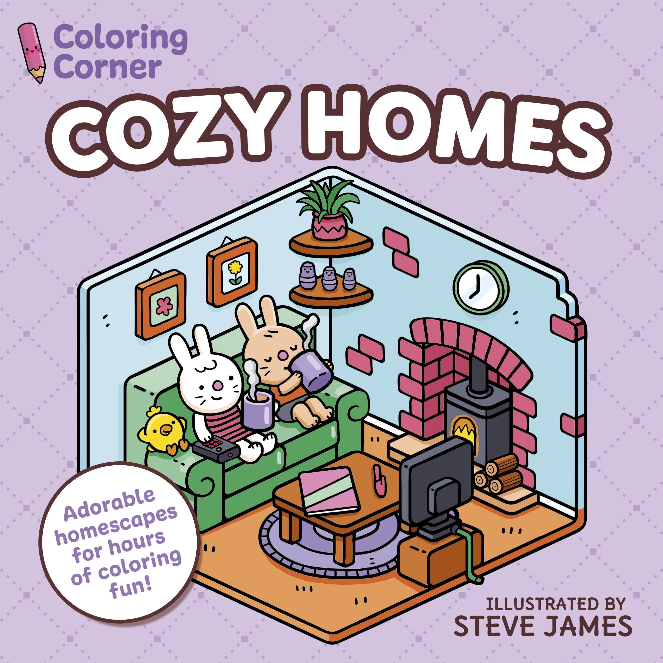 Coloring Corner: Cozy Homes