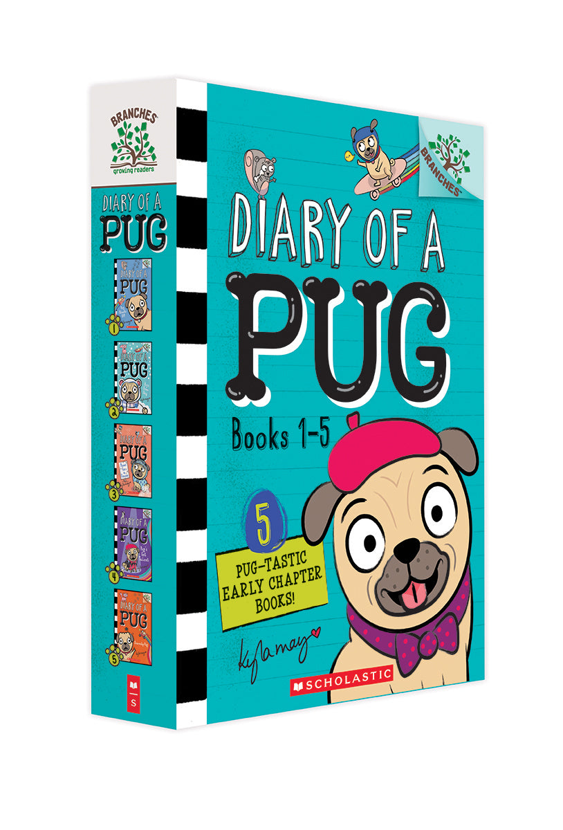 Diary of a Pug, Books 1-5: A Branches Box Set by Kyla May — Books