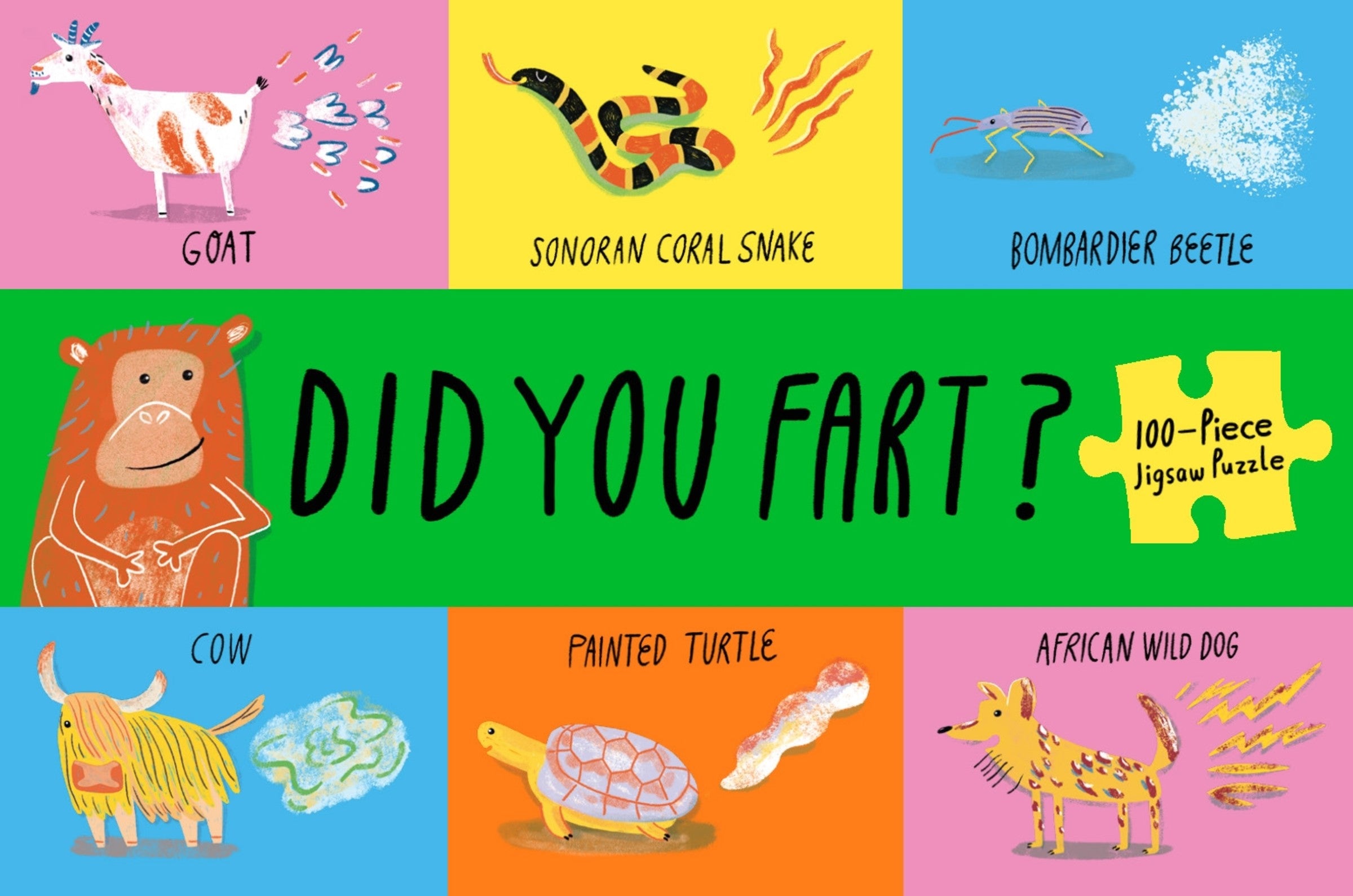 Did You Fart? Jigsaw Puzzle: A 100-piece jigsaw puzzle