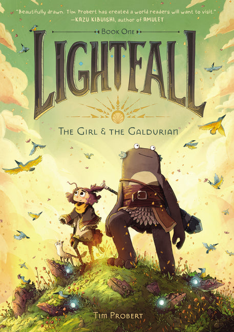 Lightfall: The Girl &amp; the Galdurian by Tim Probert — Paperback