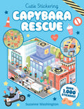 Cutie Stickering: Rescue Capybaras by Scholastic — Paperback