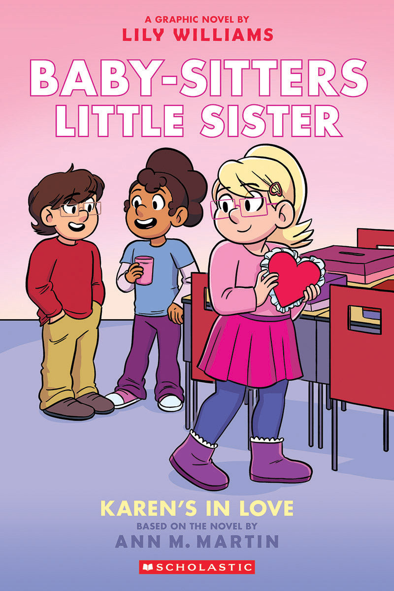 Karen's in Love: A Graphic Novel (Baby-sitters Little Sister #14)