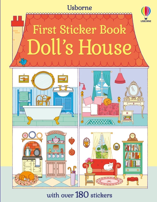 First Sticker Book Doll's House by Abigail Wheatley — Paperback