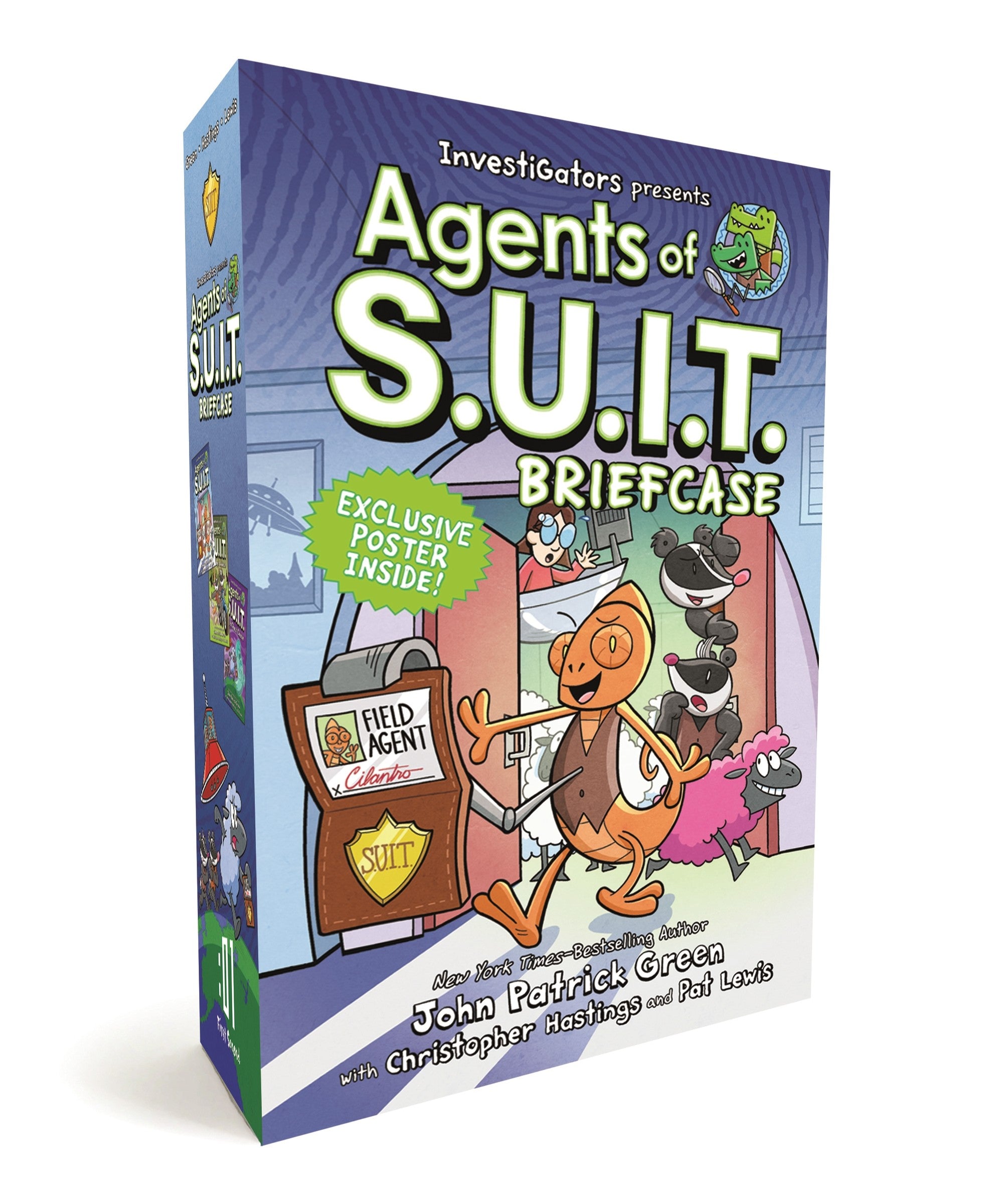 InvestiGators: Agents of S.U.I.T. Boxed Set Briefcase by John Patrick Green — Books
