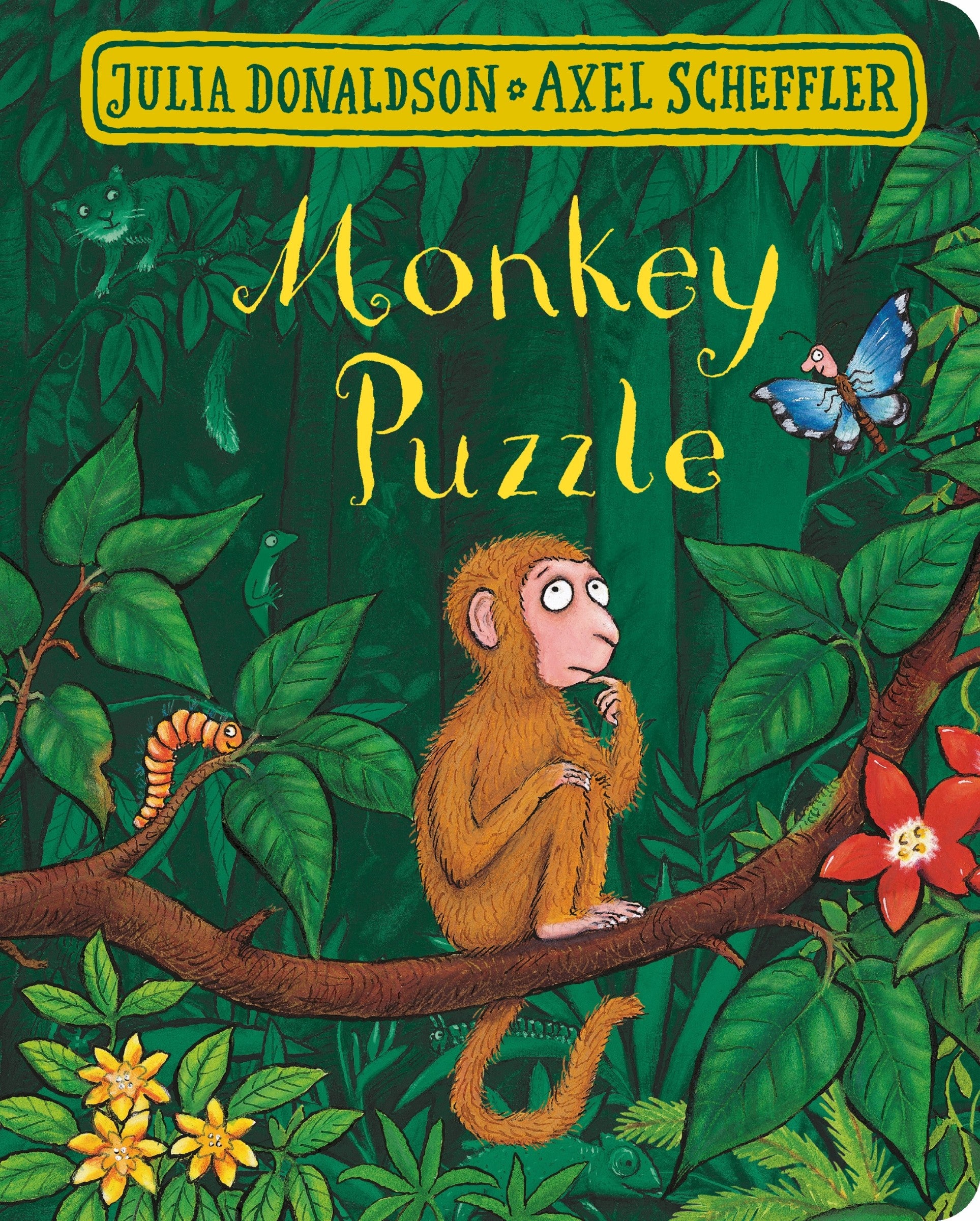Monkey Puzzle by Julia Donaldson — Board Book