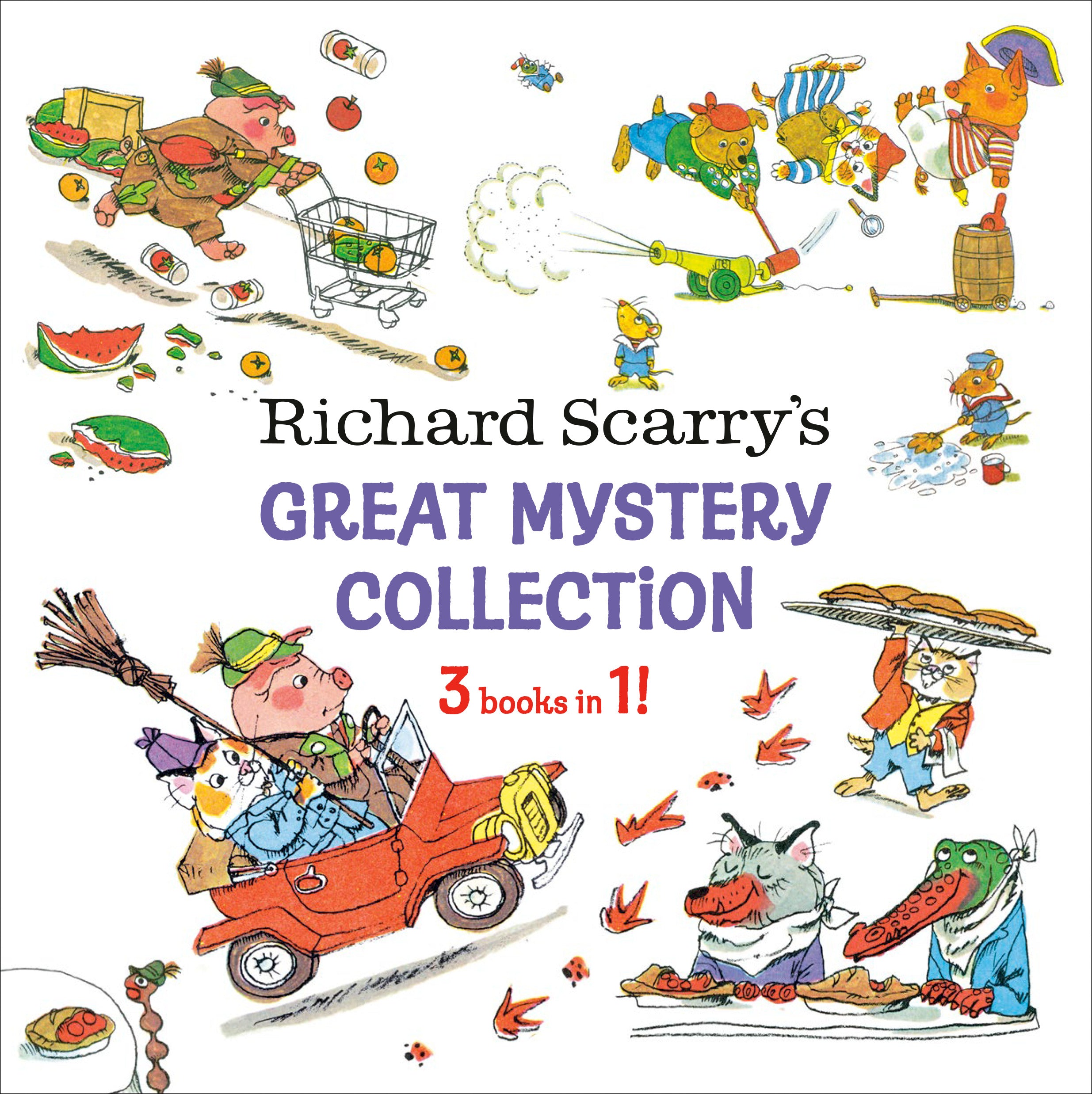 Richard Scarry's Great Mystery Collection by Richard Scarry — Hardback