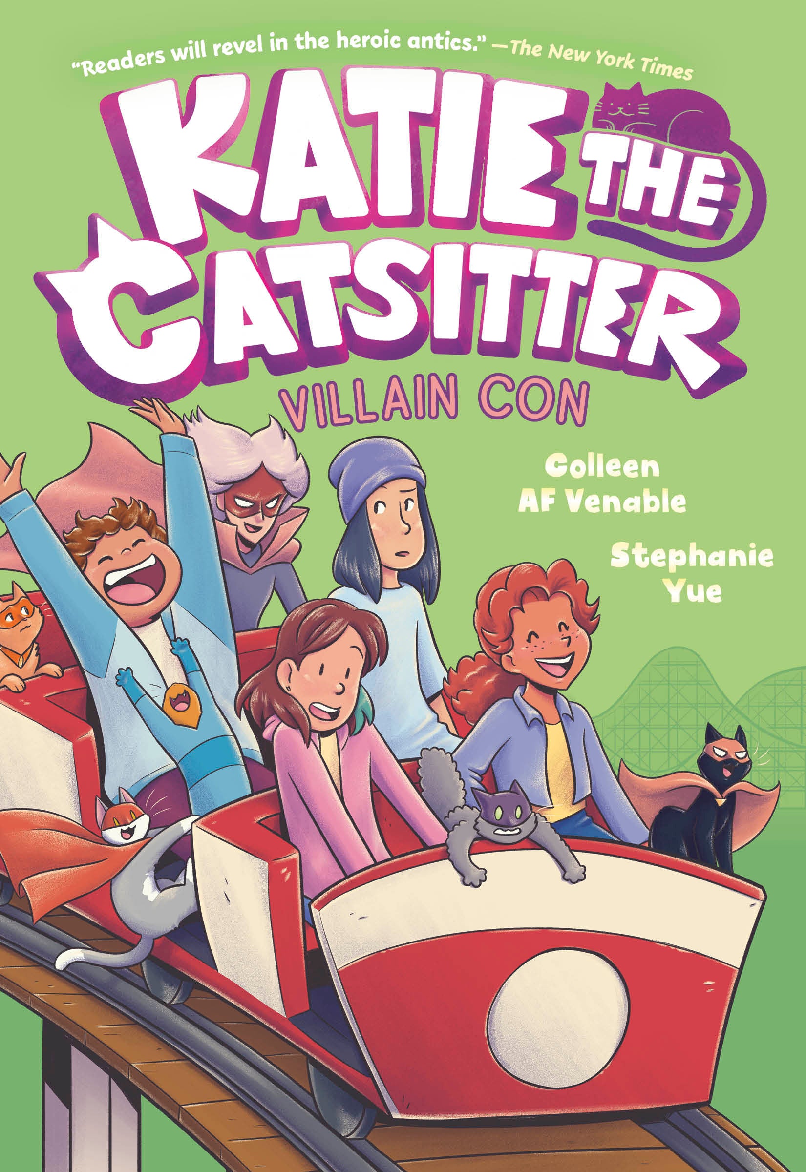 Katie the Catsitter 5: Villain Con by Colleen AF Venable — Paperback