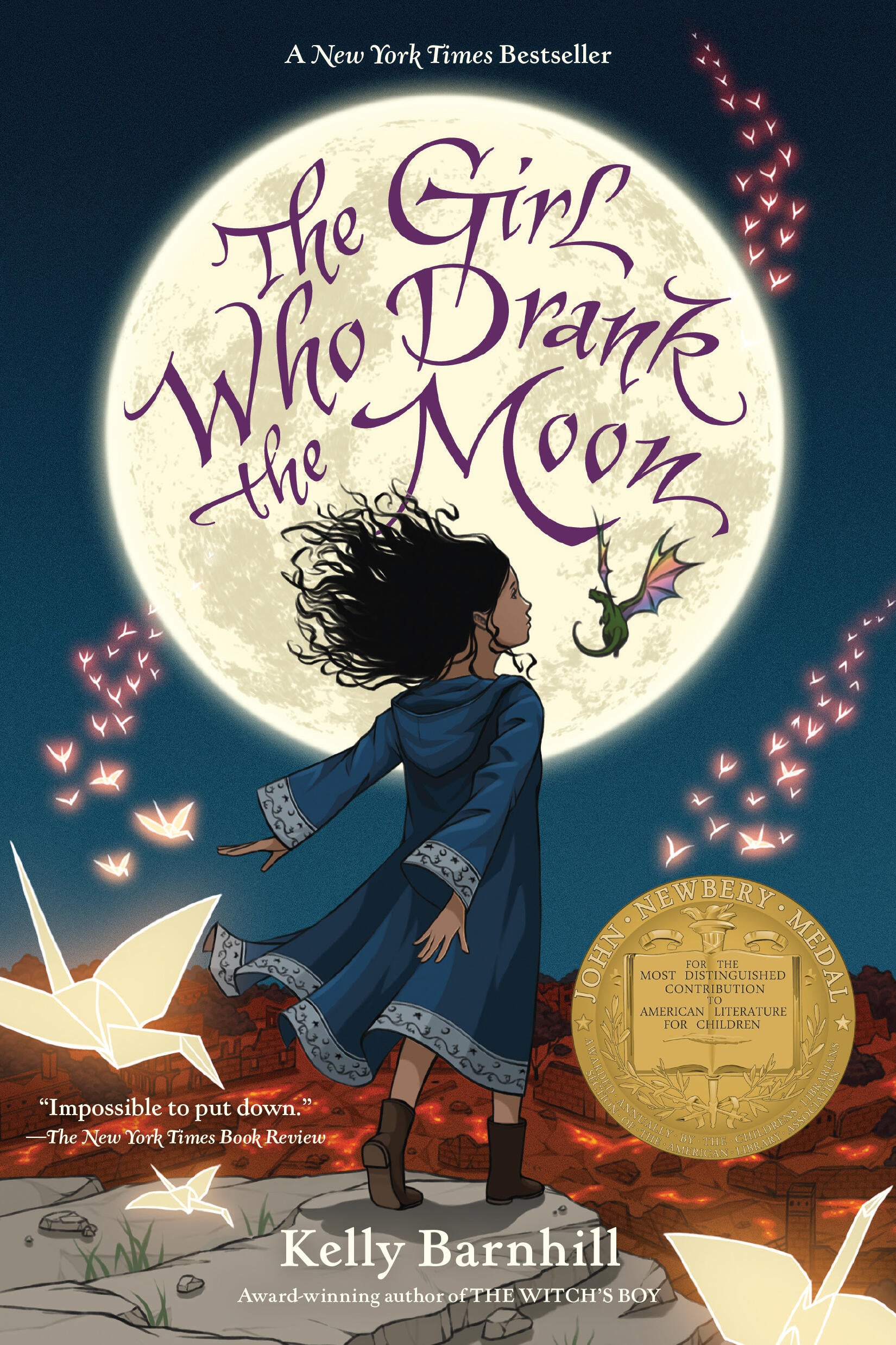 The Girl Who Drank the Moon (Winner of the 2017 Newbery Medal) by Kelly Barnhill — Paperback