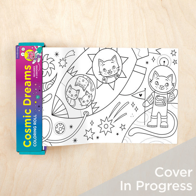 Cosmic Dreams Mini Coloring Roll