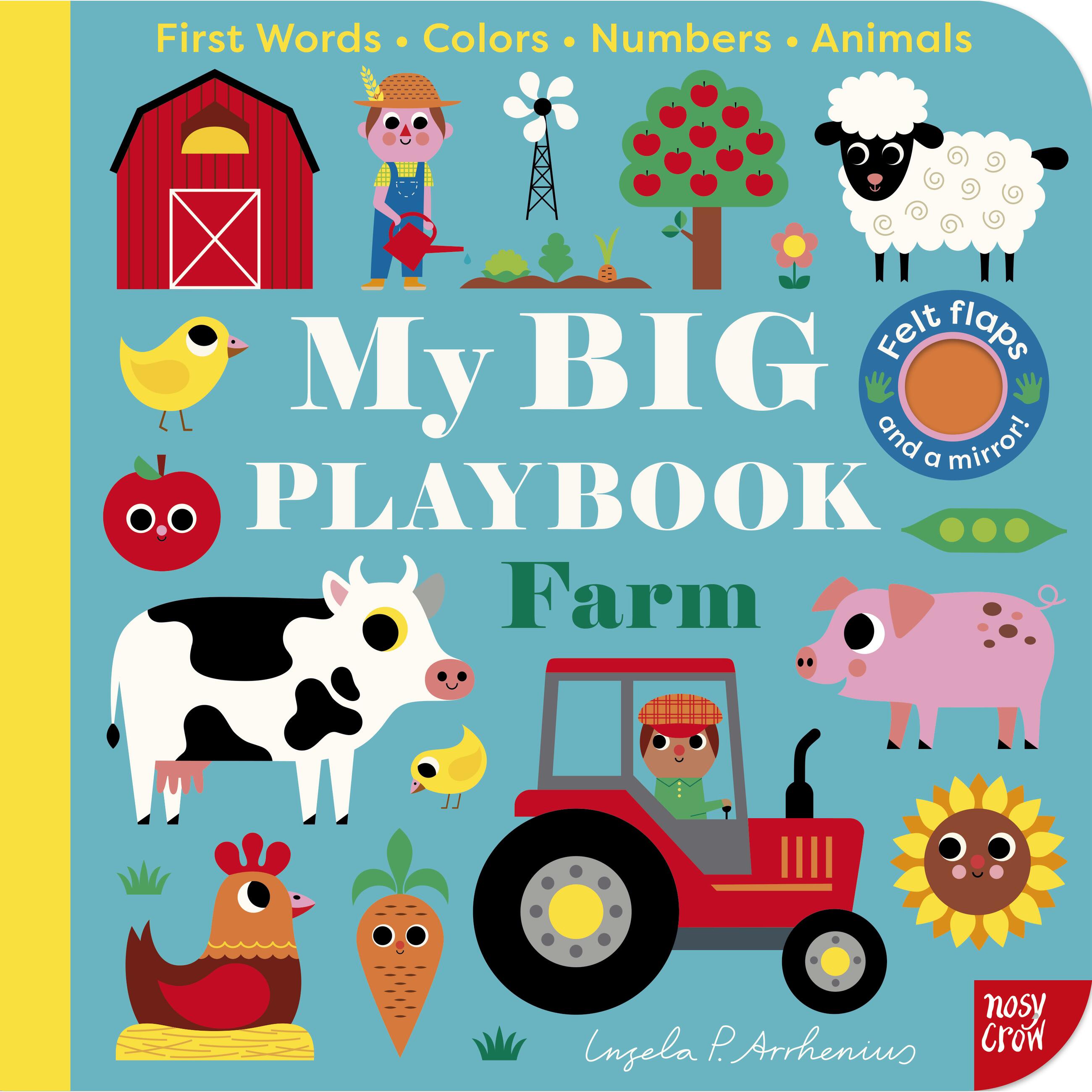 My BIG Playbook: Farm by Ingela P Arrhenius — Board Book