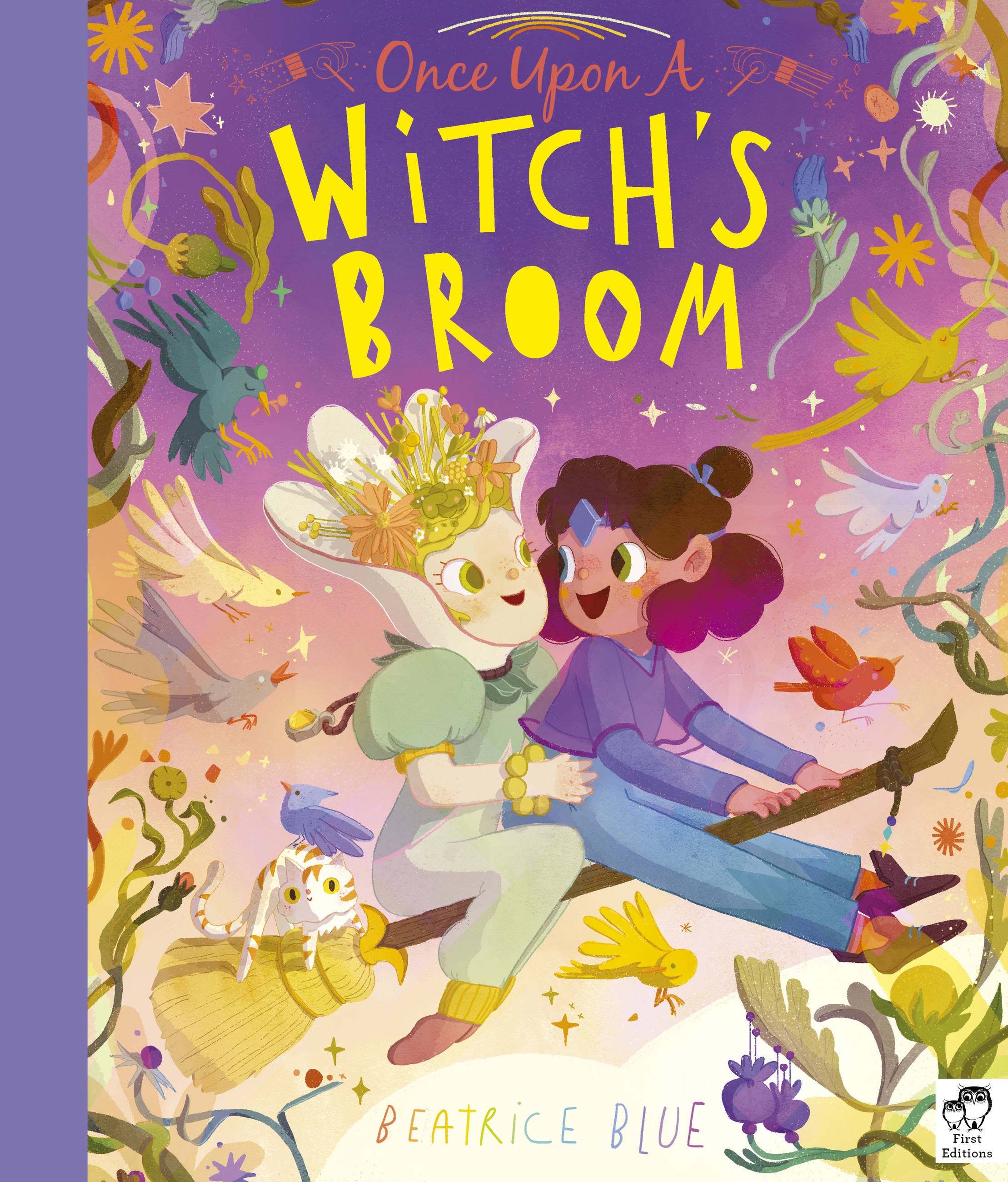 Once Upon a Witch's Broom by Beatrice Blue — Hardback