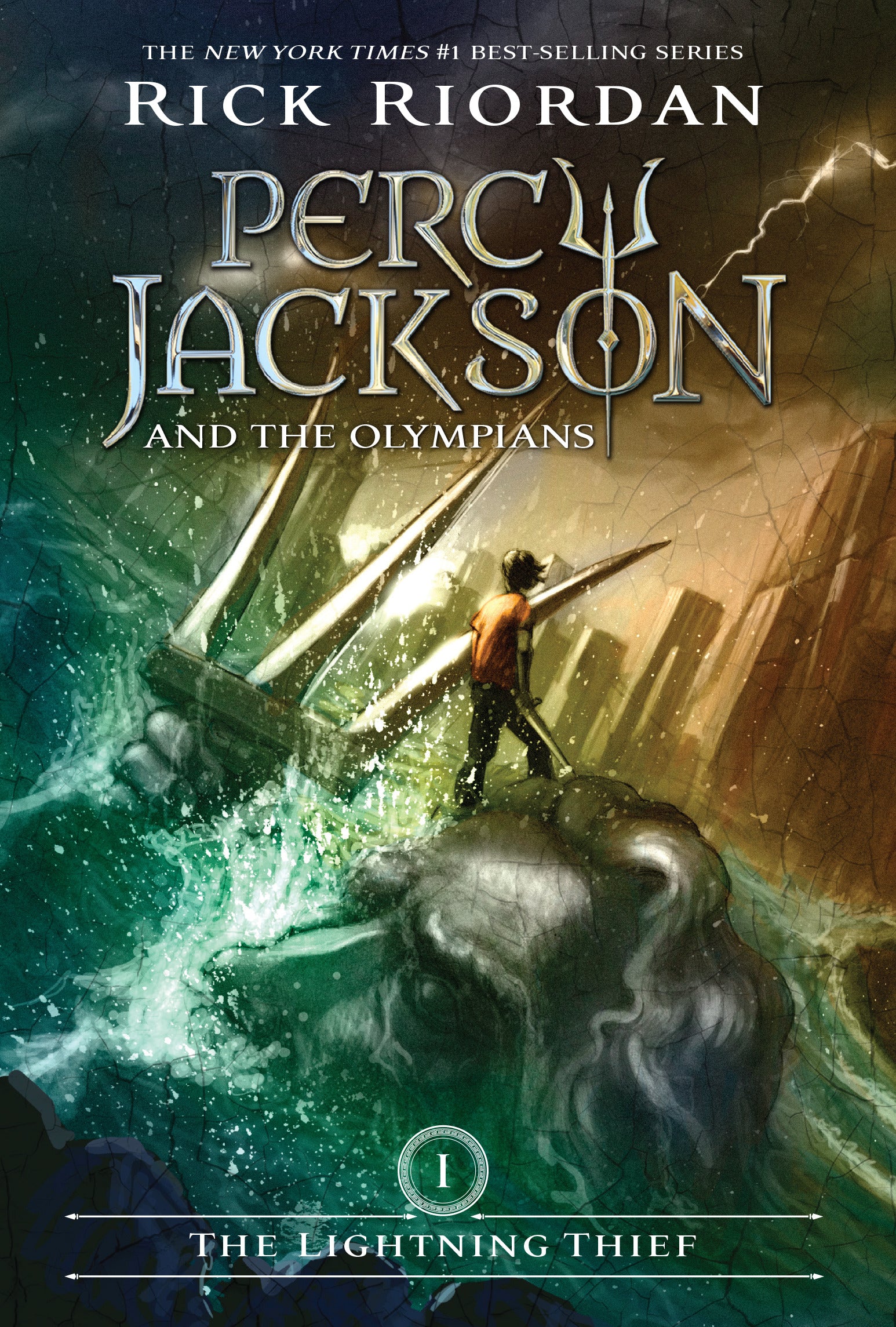 Percy Jackson and the Olympians, Book One: The Lightning Thief by Rick Riordan — Paperback