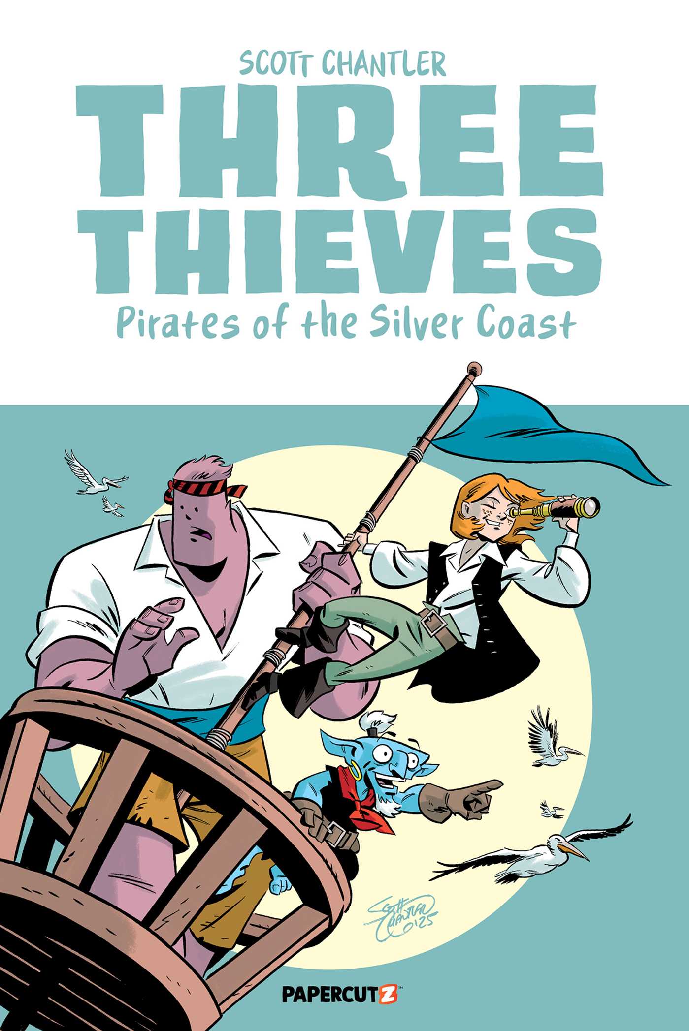 Three Thieves Vol. 5 by Scott Chantler (CA) — Paperback