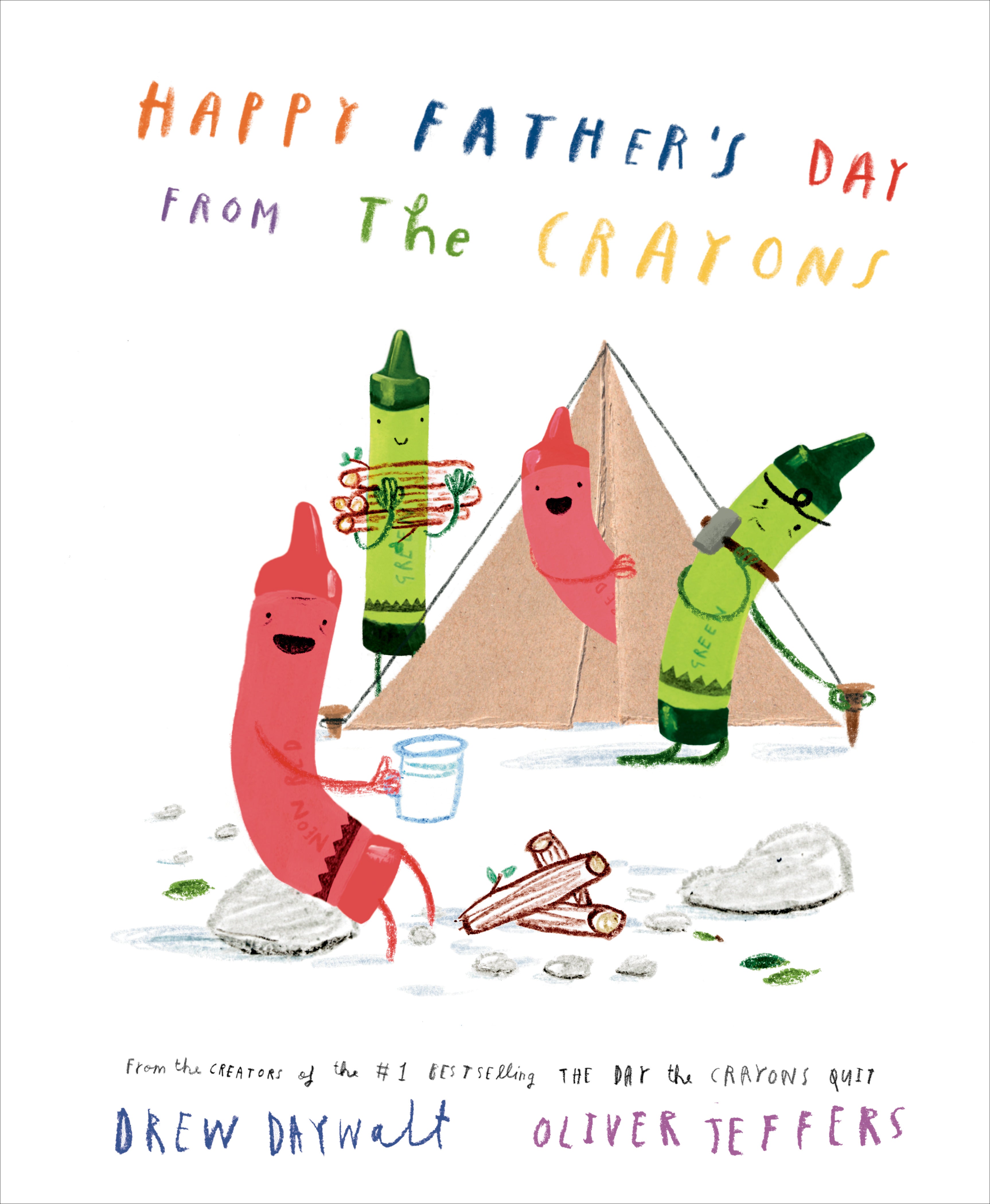 Happy Father's Day from the Crayons by Drew Daywalt — Hardback