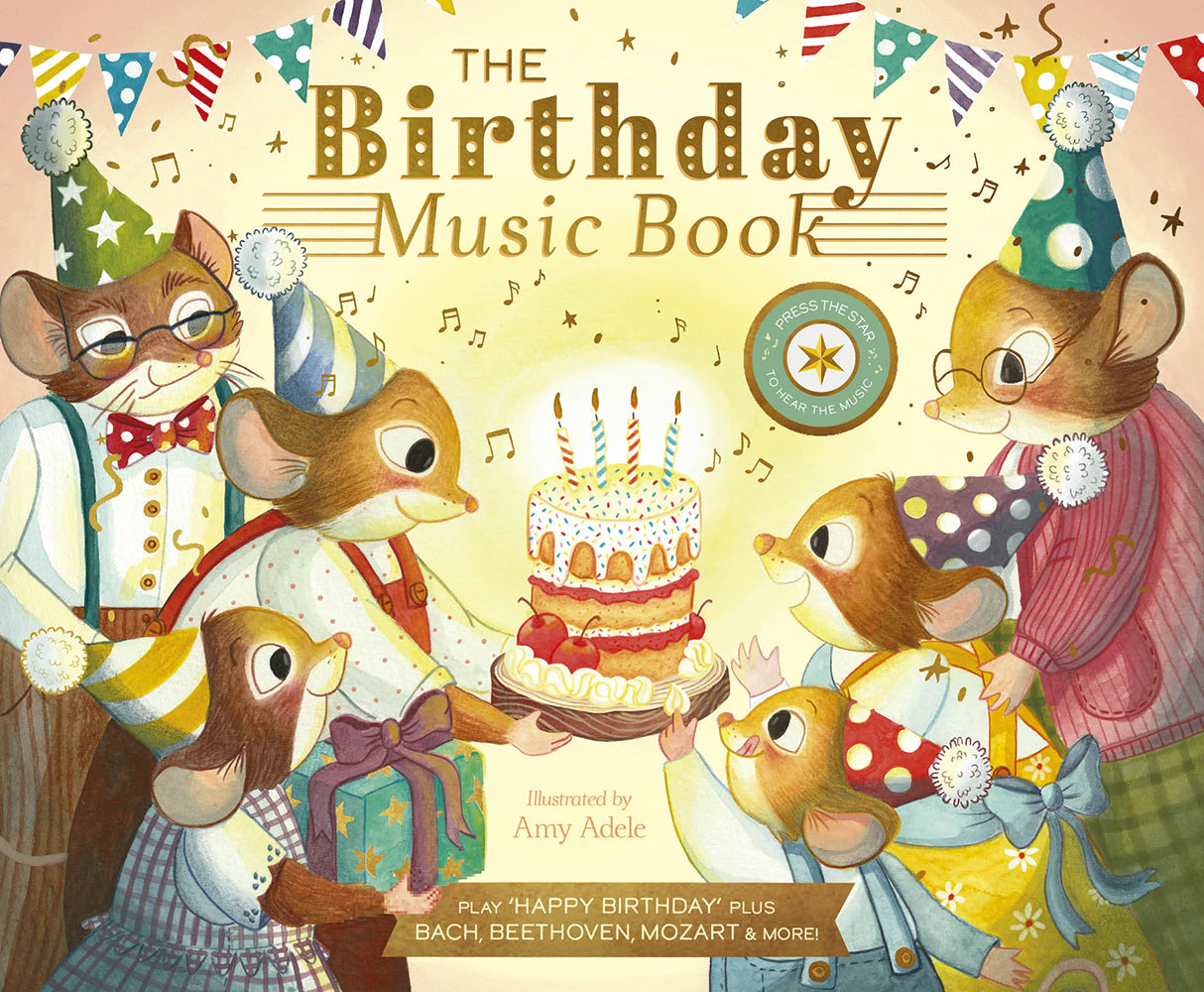 The Birthday Music Book by Jennifer Eckford — Activity Books