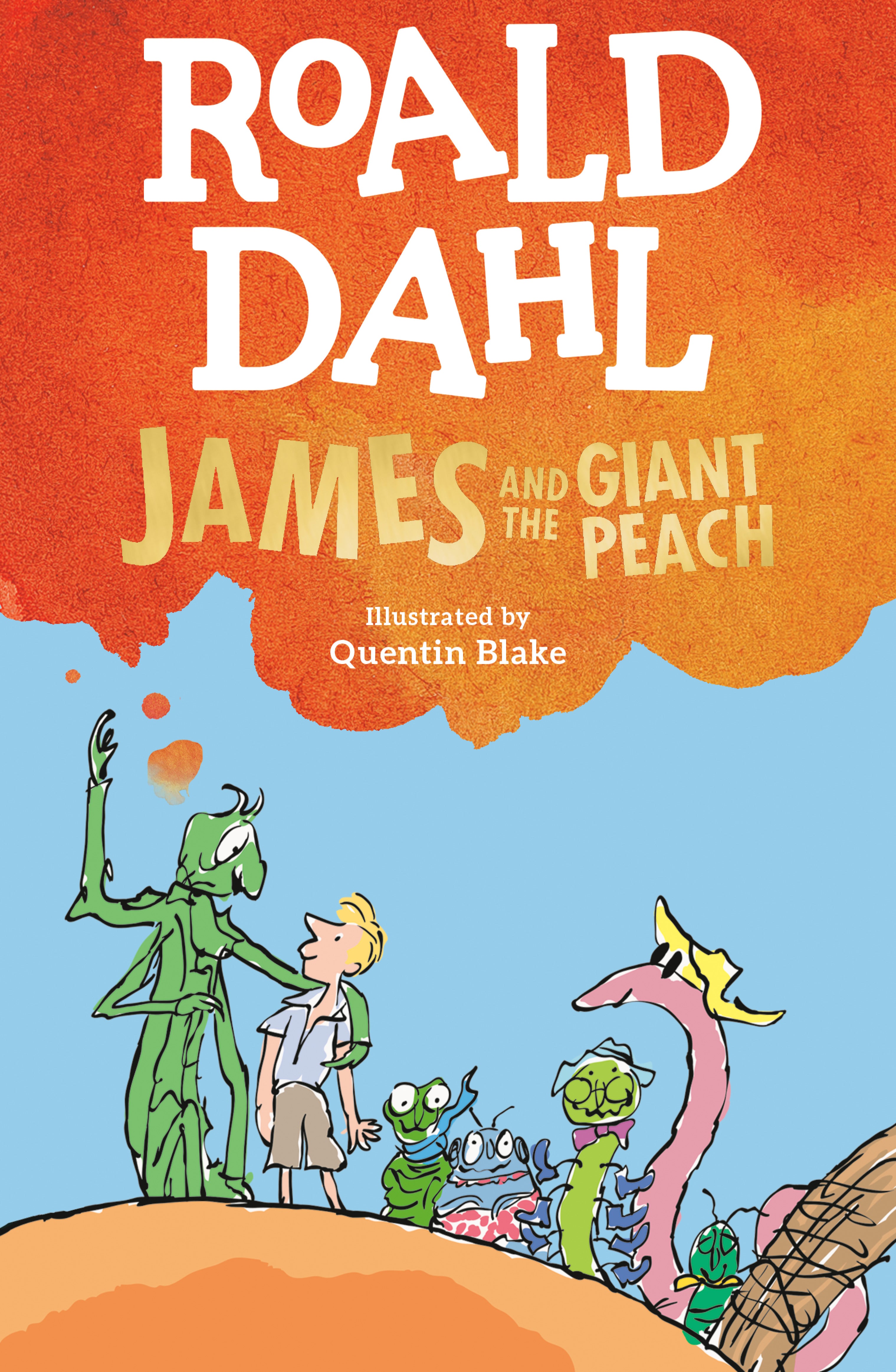 James and the Giant Peach by Roald Dahl — Paperback