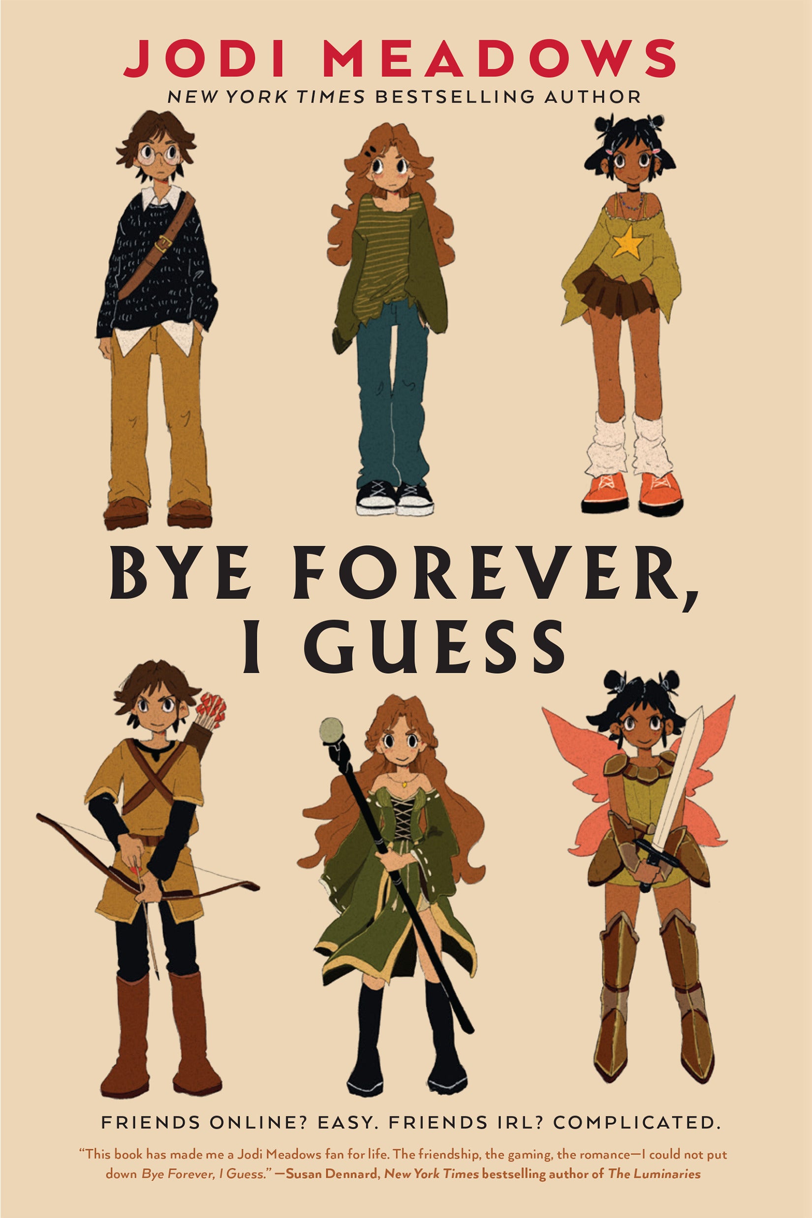 Bye Forever, I Guess by Jodi Meadows — Paperback
