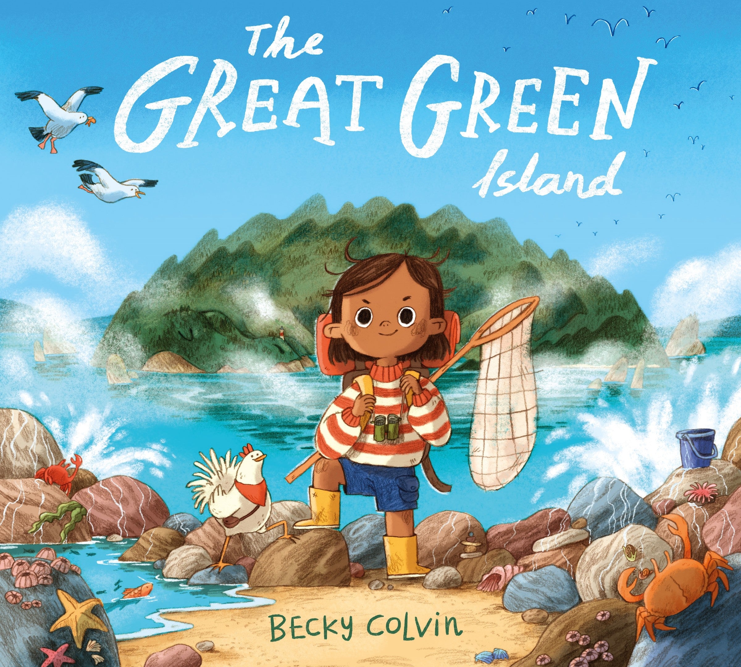 The Great Green Island by Becky Colvin — Hardback