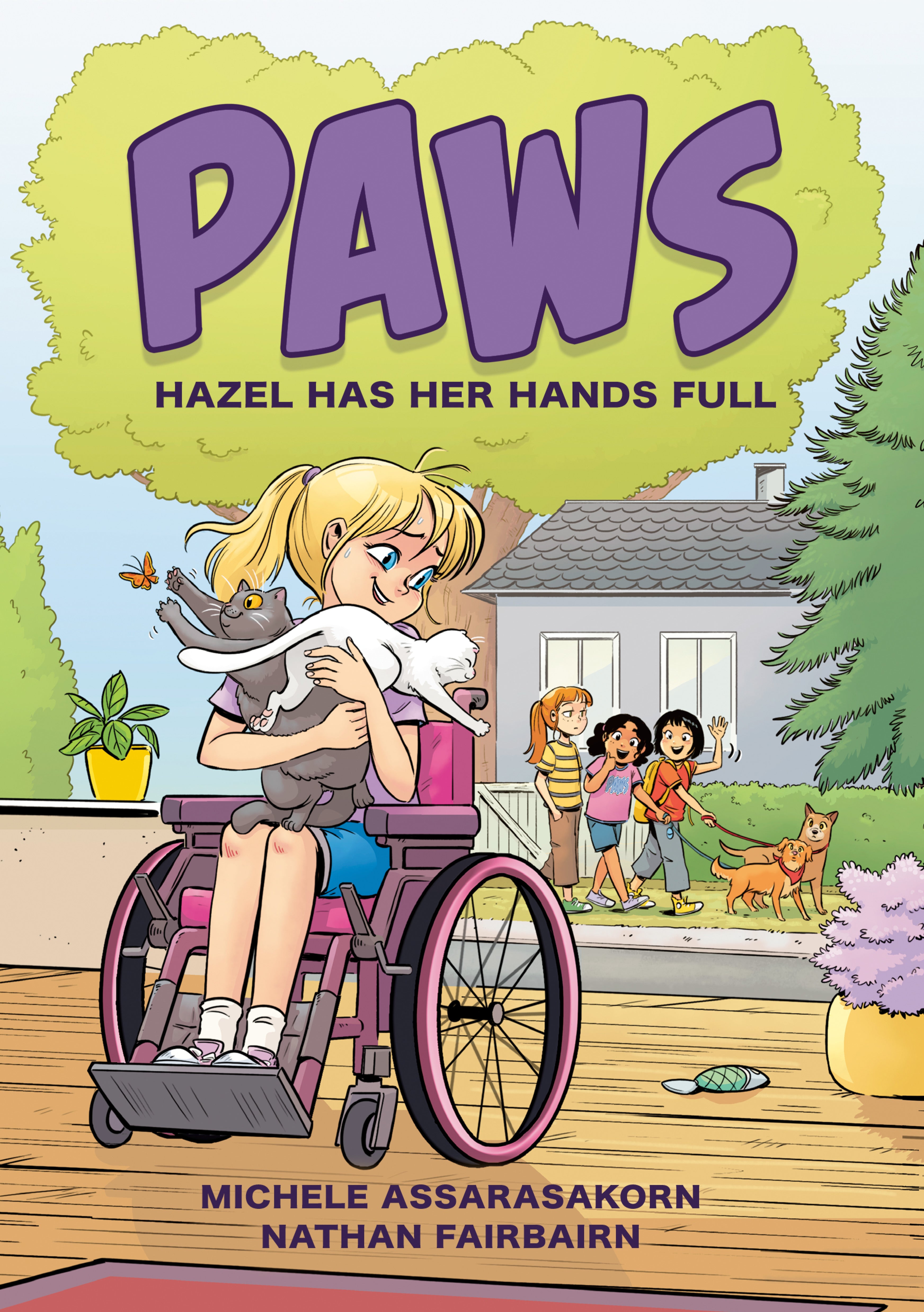 PAWS: Hazel Has Her Hands Full by Nathan Fairbairn (CA) — Paperback