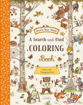 Brown Bear Wood: A Search-and-Find Coloring Book by Rachel Piercey — Paperback