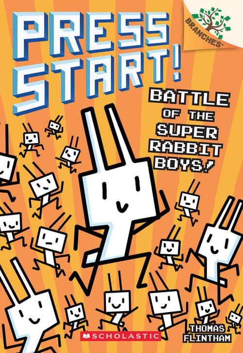 Battle of the Super Rabbit Boys!: A Branches Book (Press Start! #18) by Thomas Flintham — Paperback