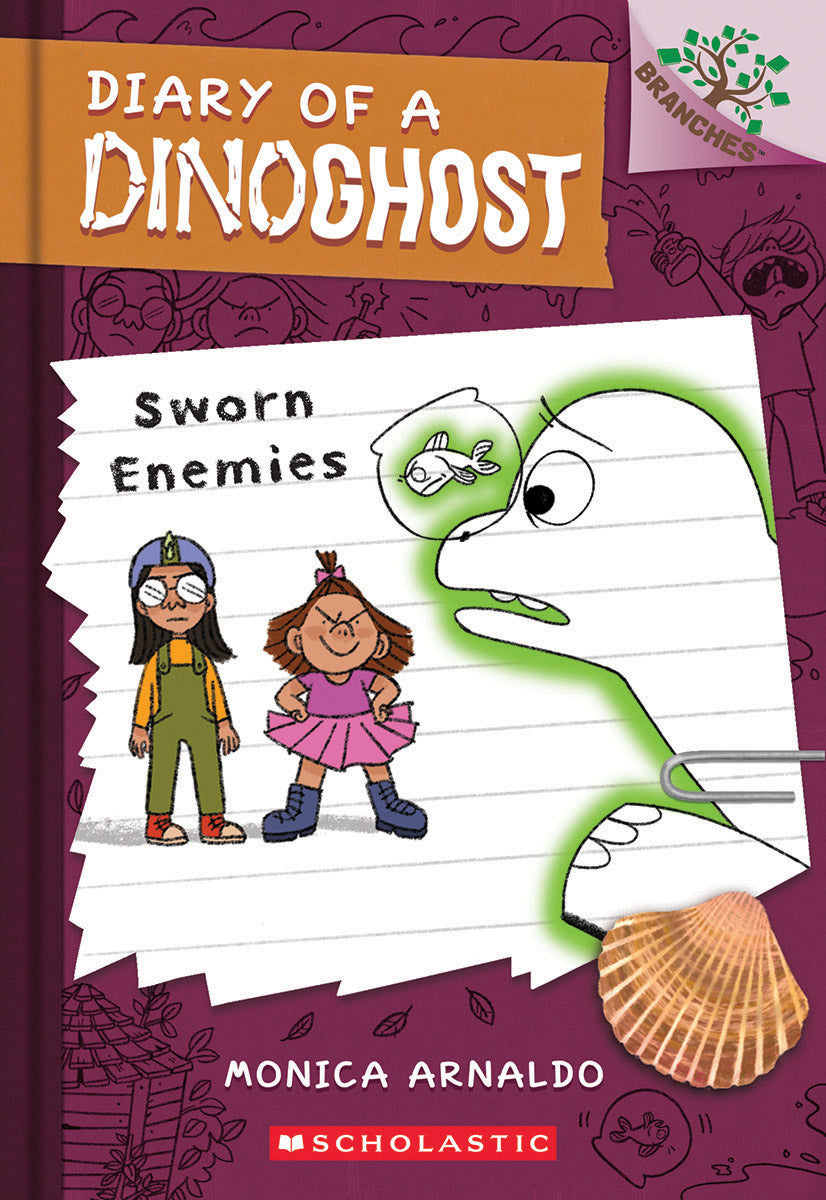 Sworn Enemies: A Branches Book (Diary of a Dinoghost #2)