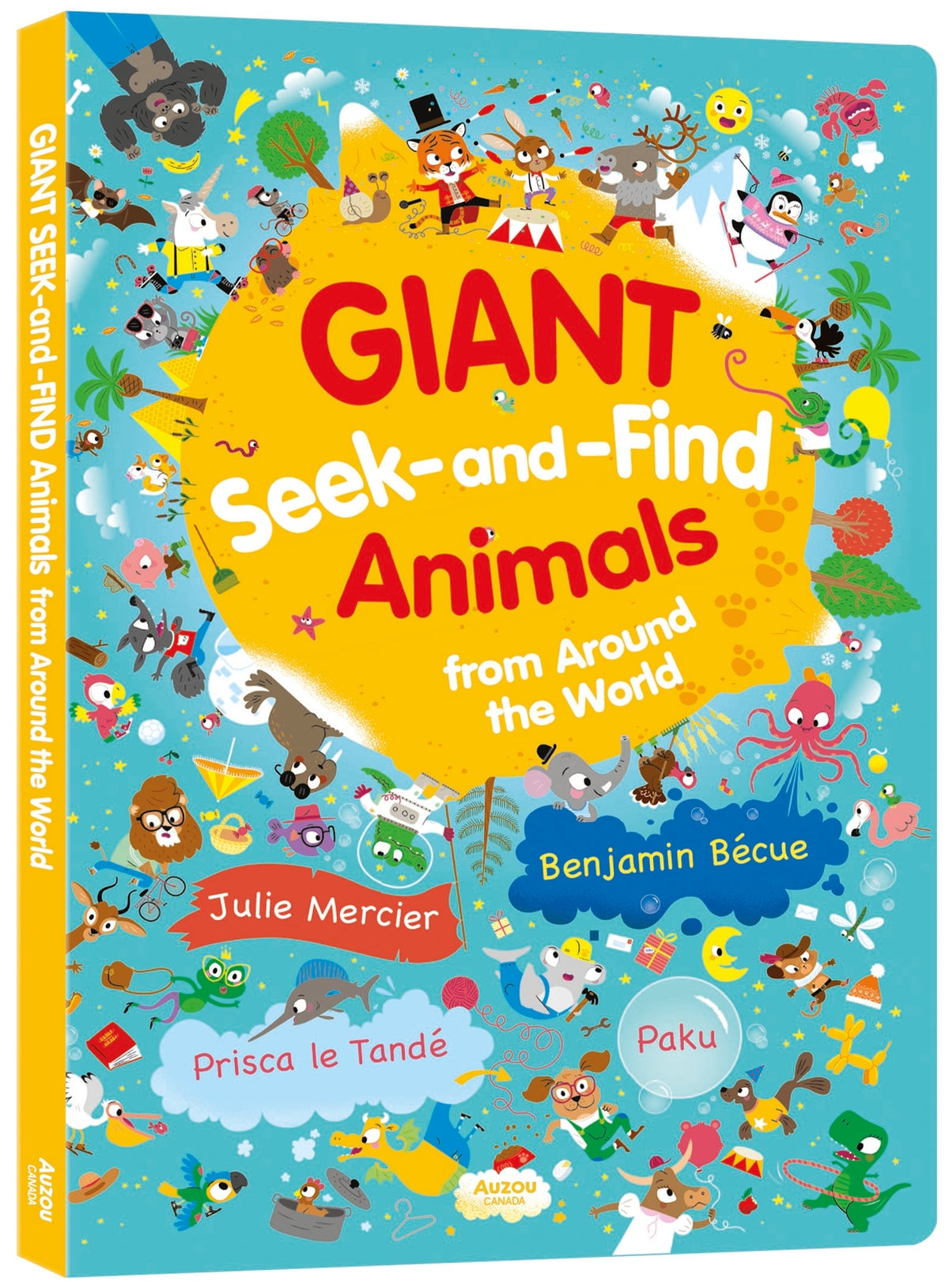Giant Seek-and-Find Animals from Around the World