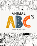 Animal ABC Colouring Book