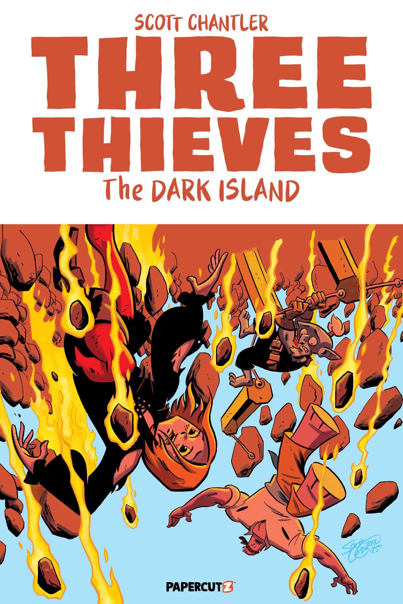 Three Thieves Vol. 6 by Scott Chantler (CA) — Paperback