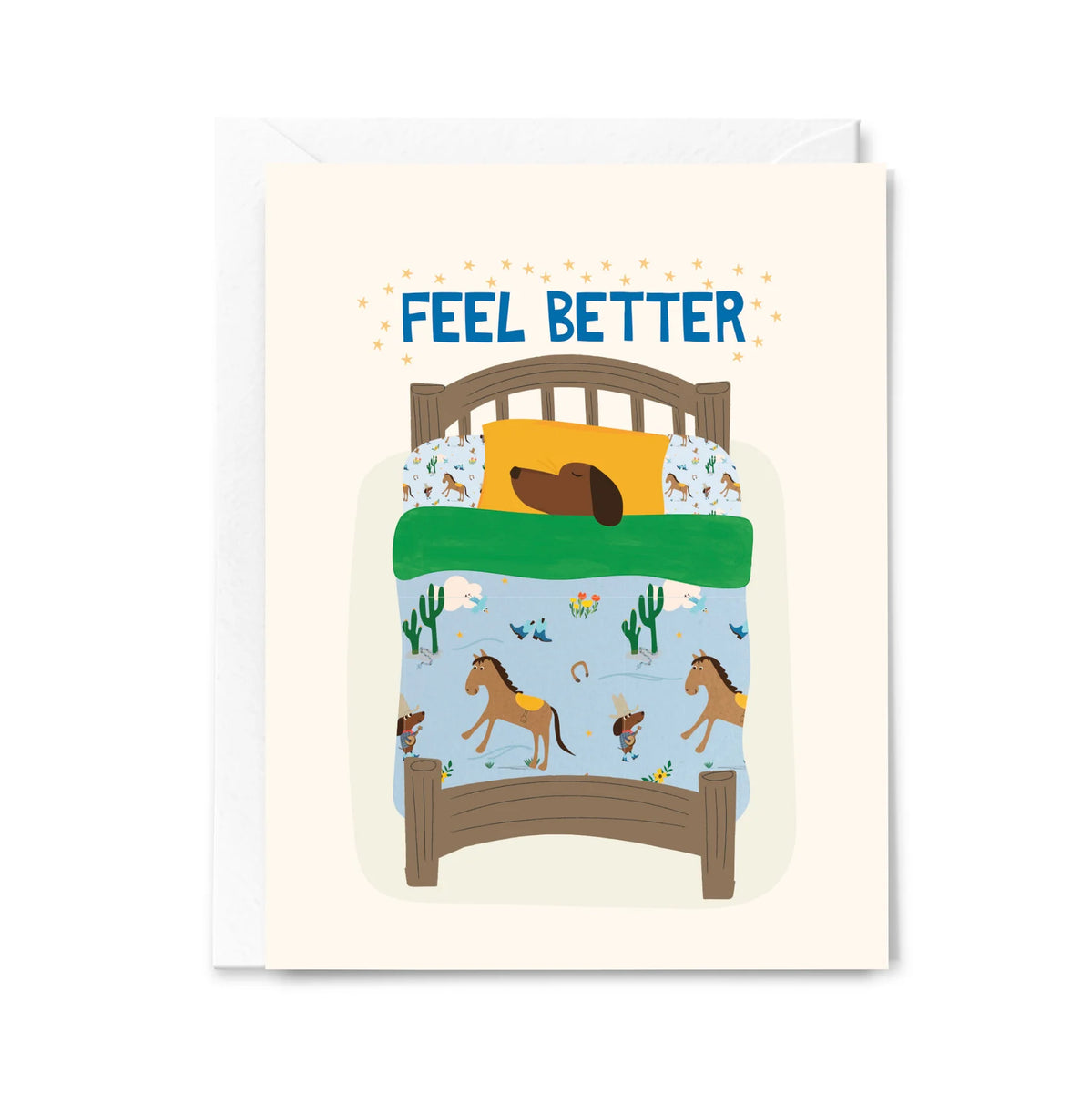 Feel Better with Stanley card by Happy Just Happy