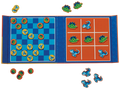 Magnetic Game: Tic-Tac-Toe & Checkers Dino - Crocodile Creek