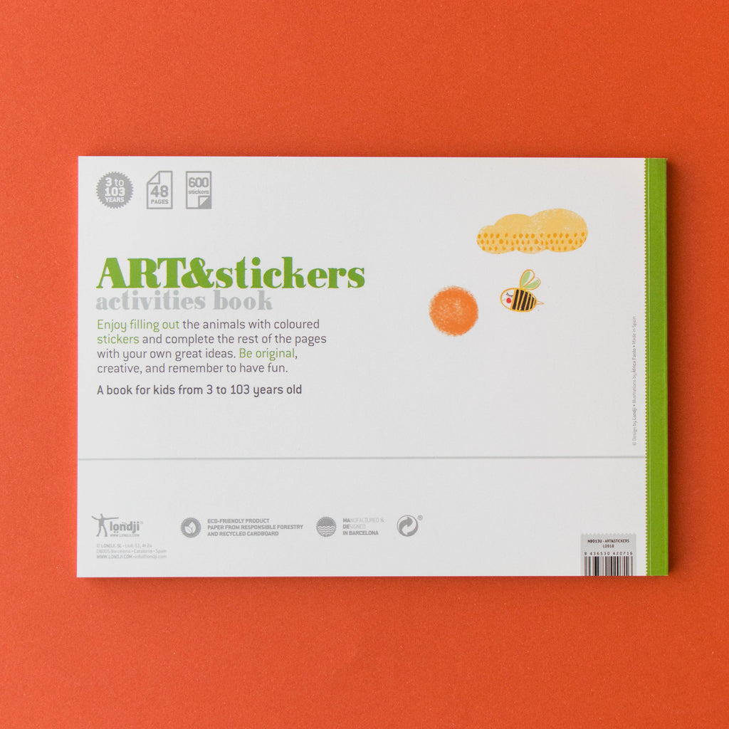Activity Book - Art & Stickers