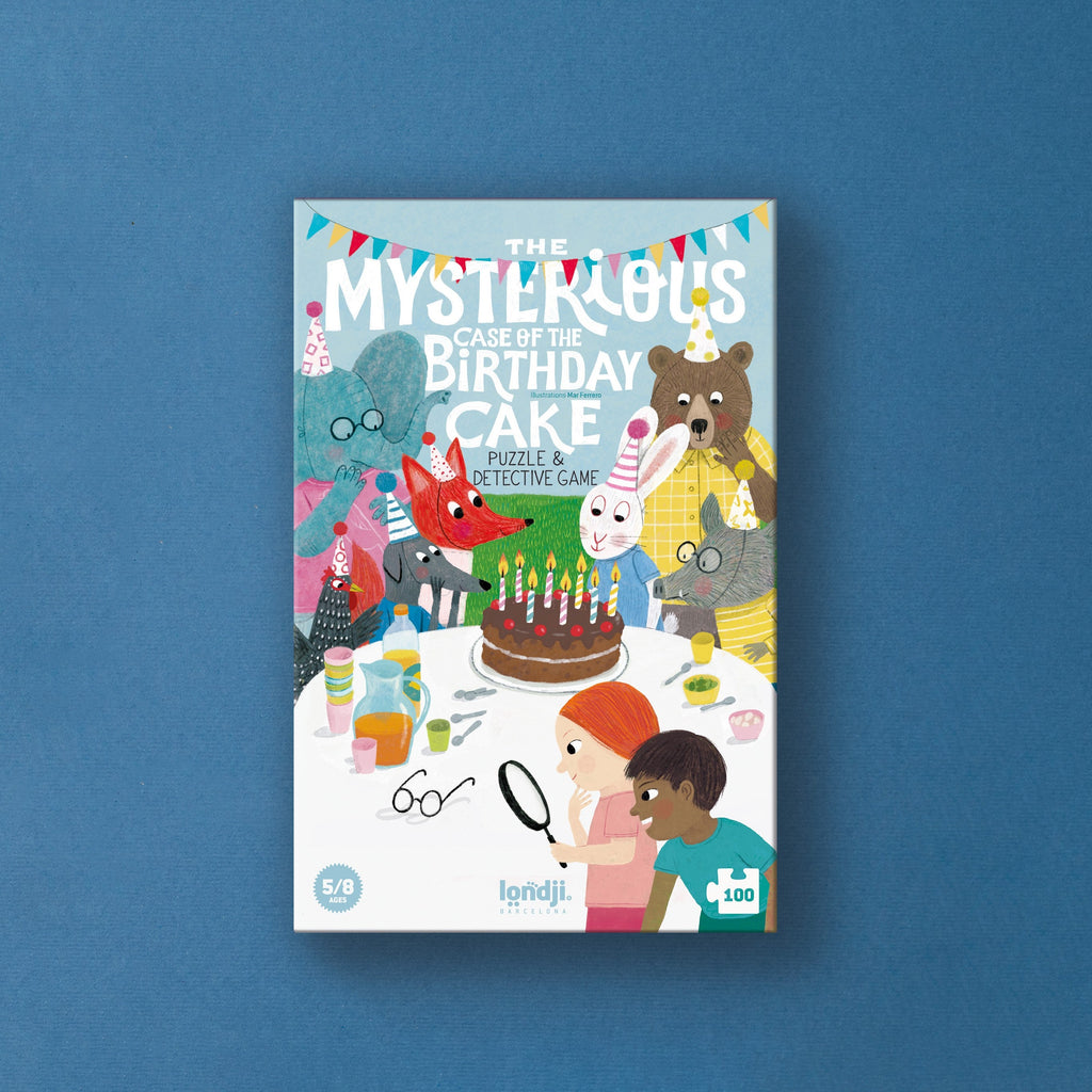 The Mysterious Case of the Birthday Cake Puzzle and Detective Game