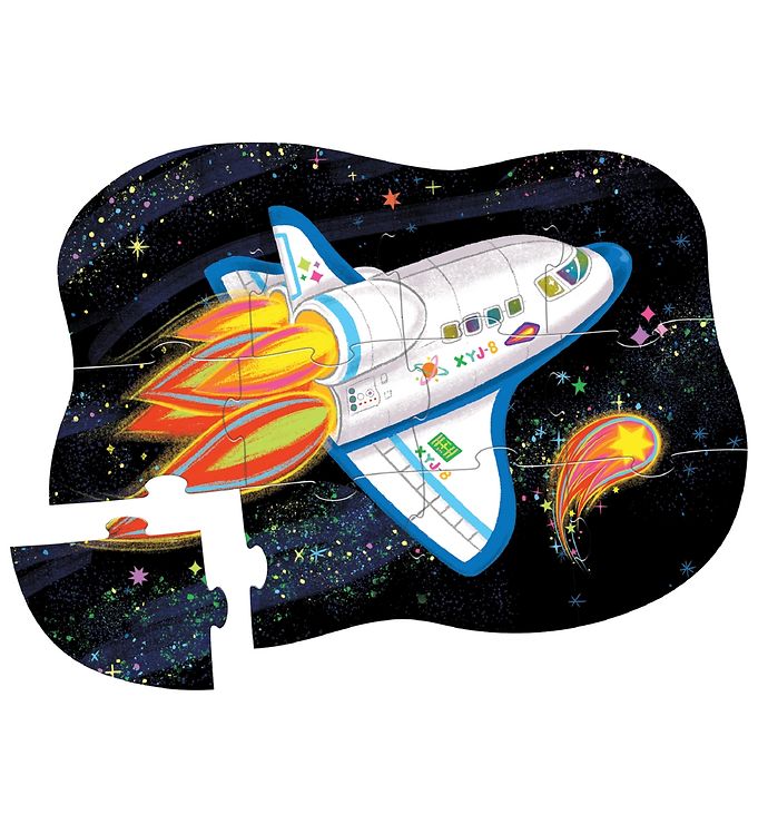 12-Pc Mini Puzzle: Blast Off - Crocodile Creek