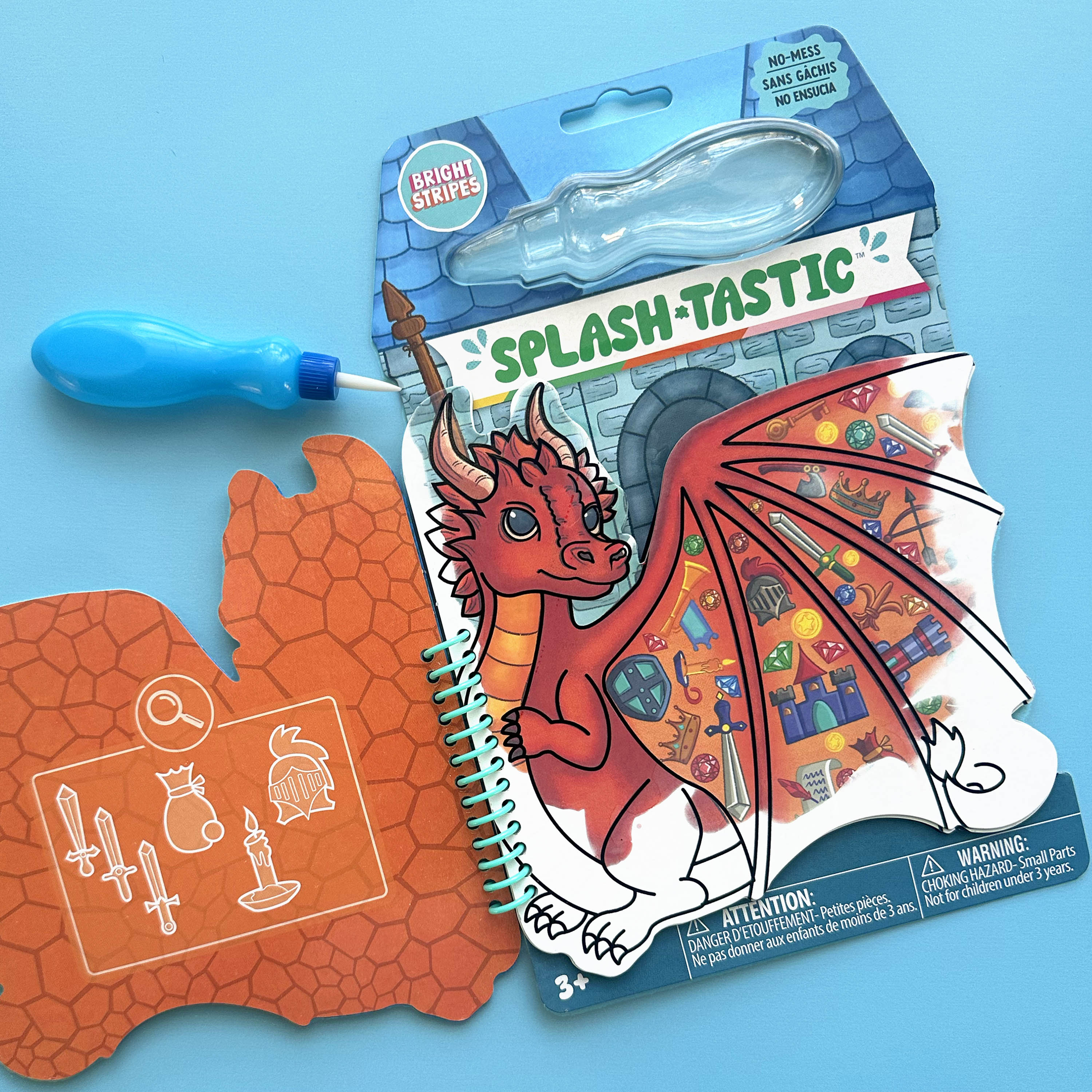 Bright Stripes Splash-Tastic Dragon (representative of assortment: Vehicles, Dinos, Monsters)