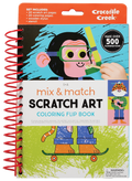 Scratch Art Flip Book: Animals by Crocodile Creek