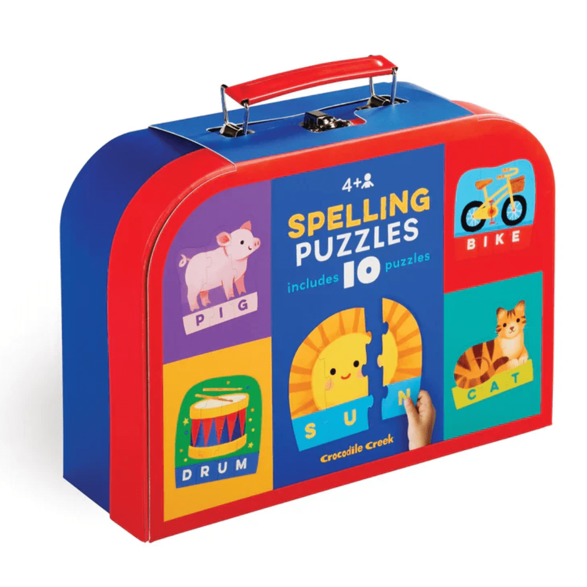 Crocodile Creek Spelling Puzzle 3 and 4 Letter