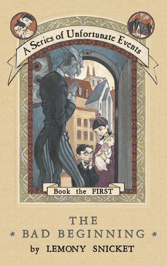 The Trouble Begins: A Collection of Unfortunate Events Yoto card